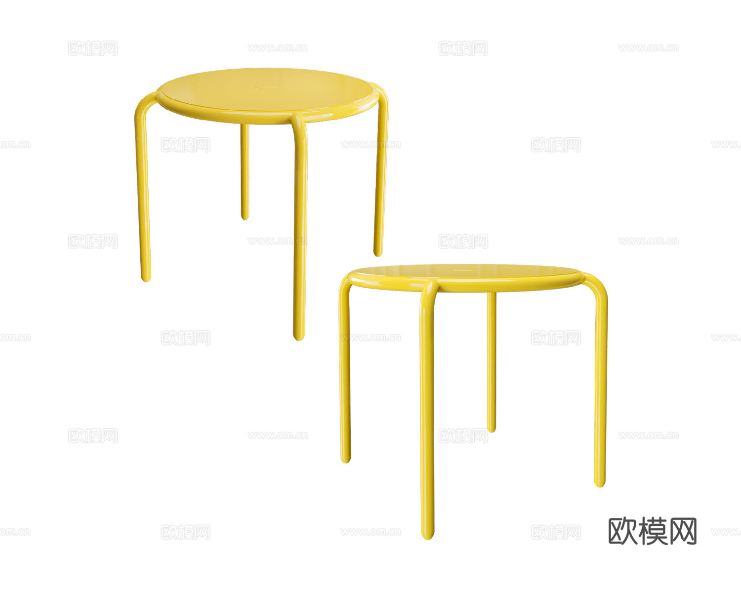 Fatboy 角几3d模型下载