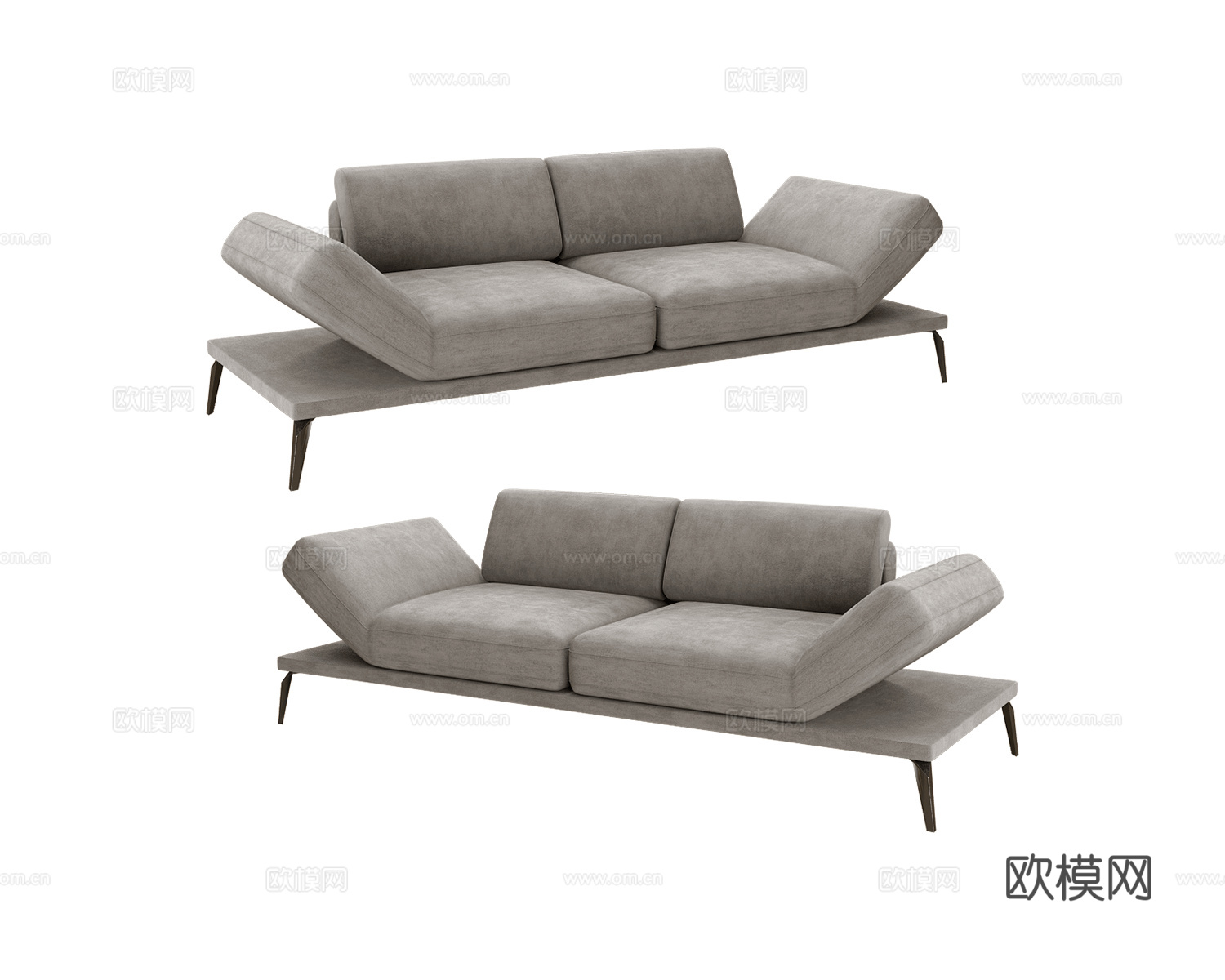 Masterfabrik 双人沙发3d模型下载