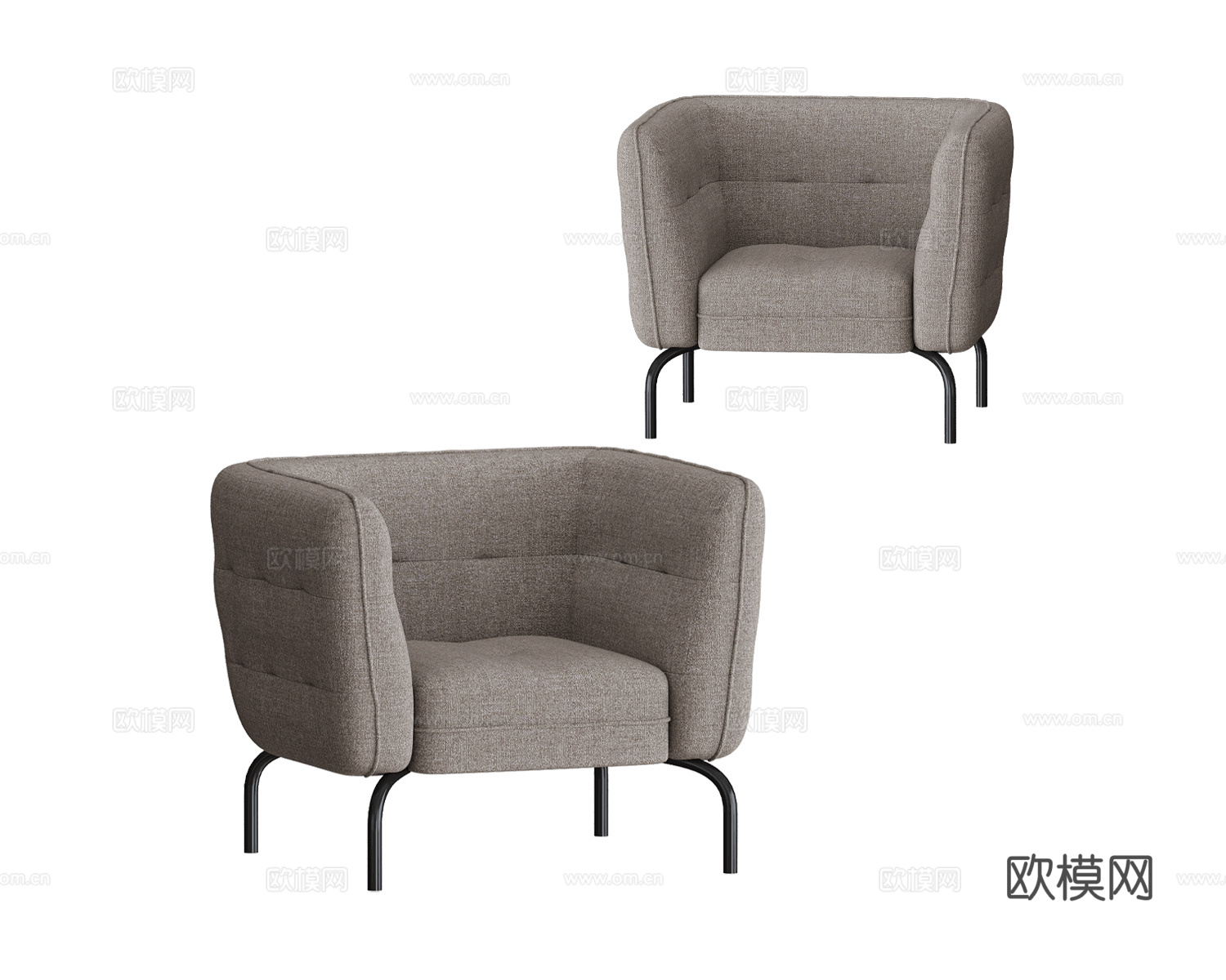 Saiwala 休闲椅3d模型下载