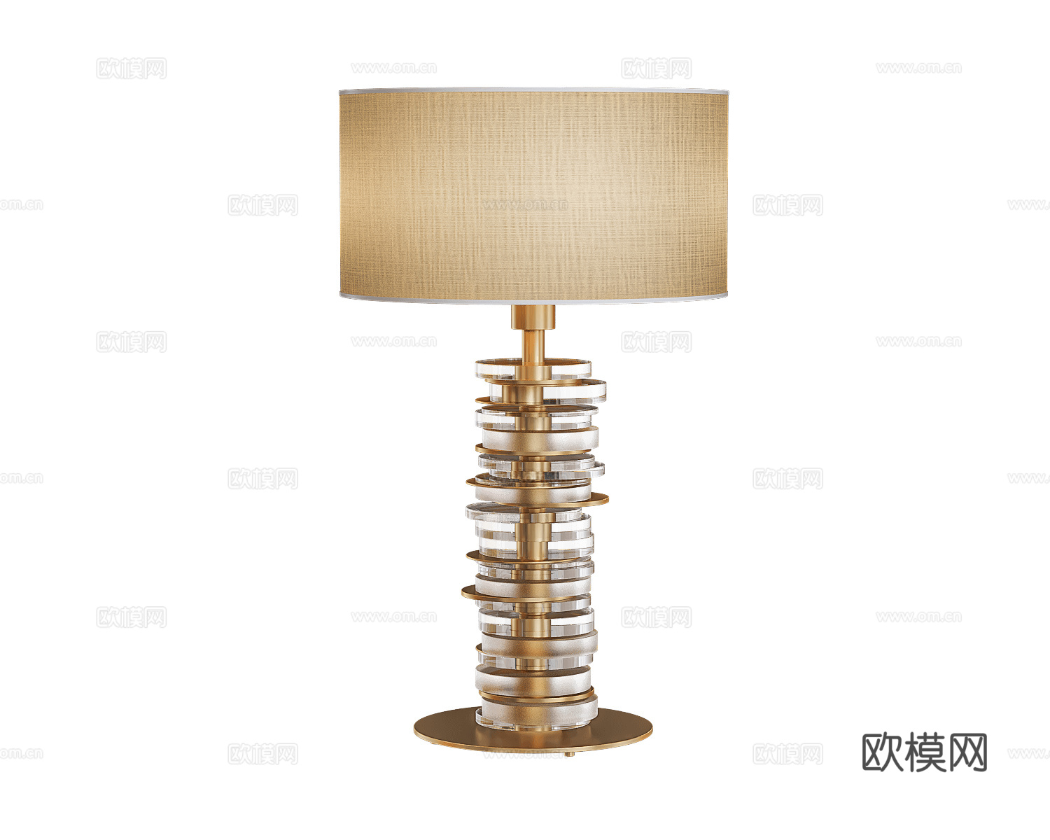 Paolo Castelli 轻奢台灯3d模型下载