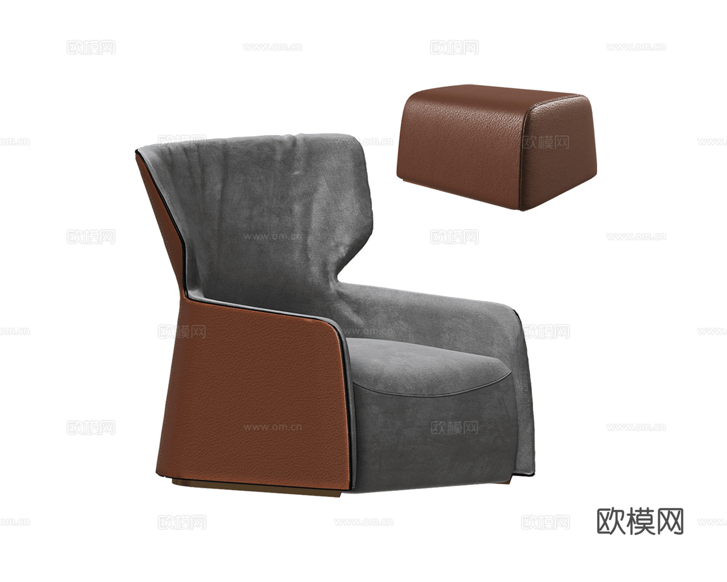 Esedra Design意式单人沙发3d模型下载