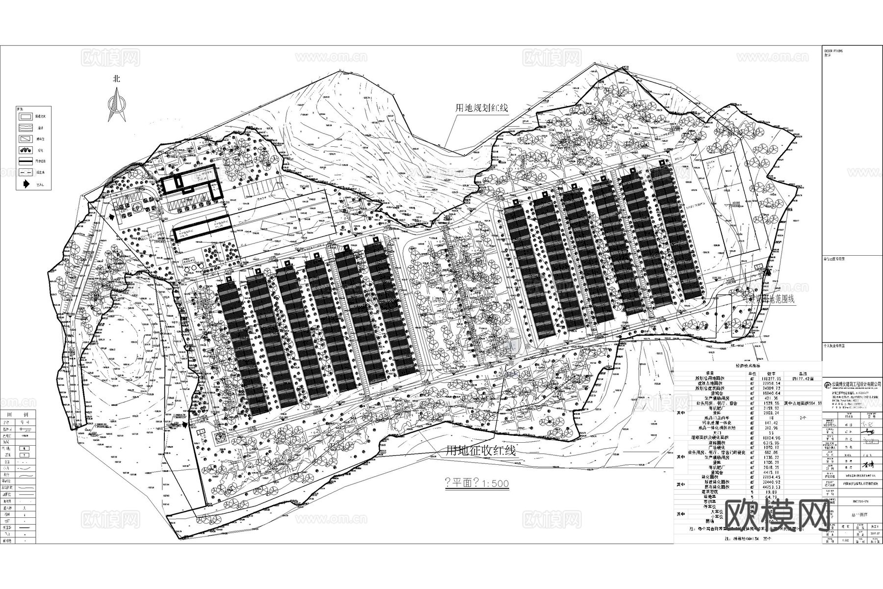 厂房 养鸡场 养殖场 鸡舍 禽类养殖场 鸡圈cad施工图