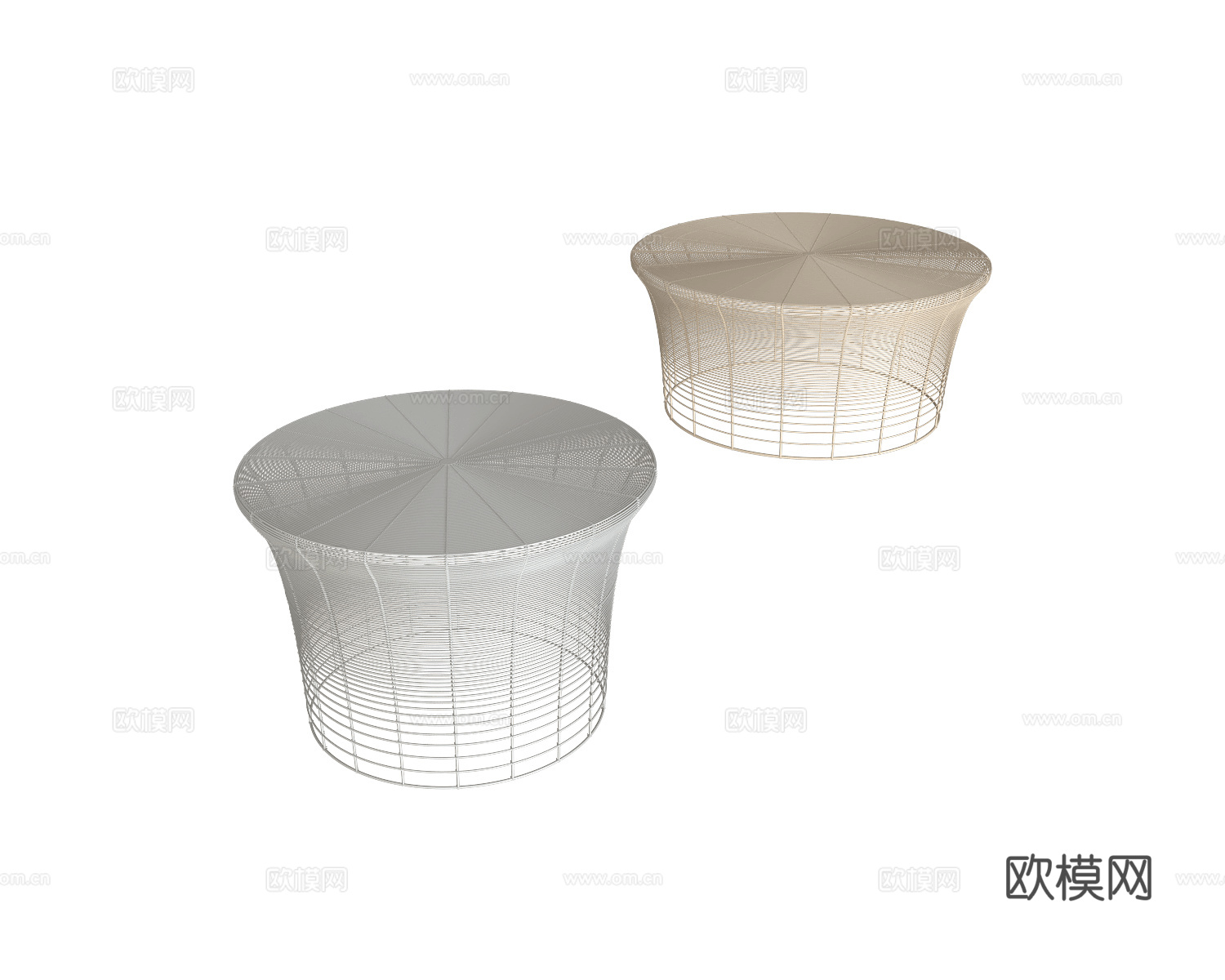 Gandía Blasco 户外茶几3d模型下载（渲染图2）