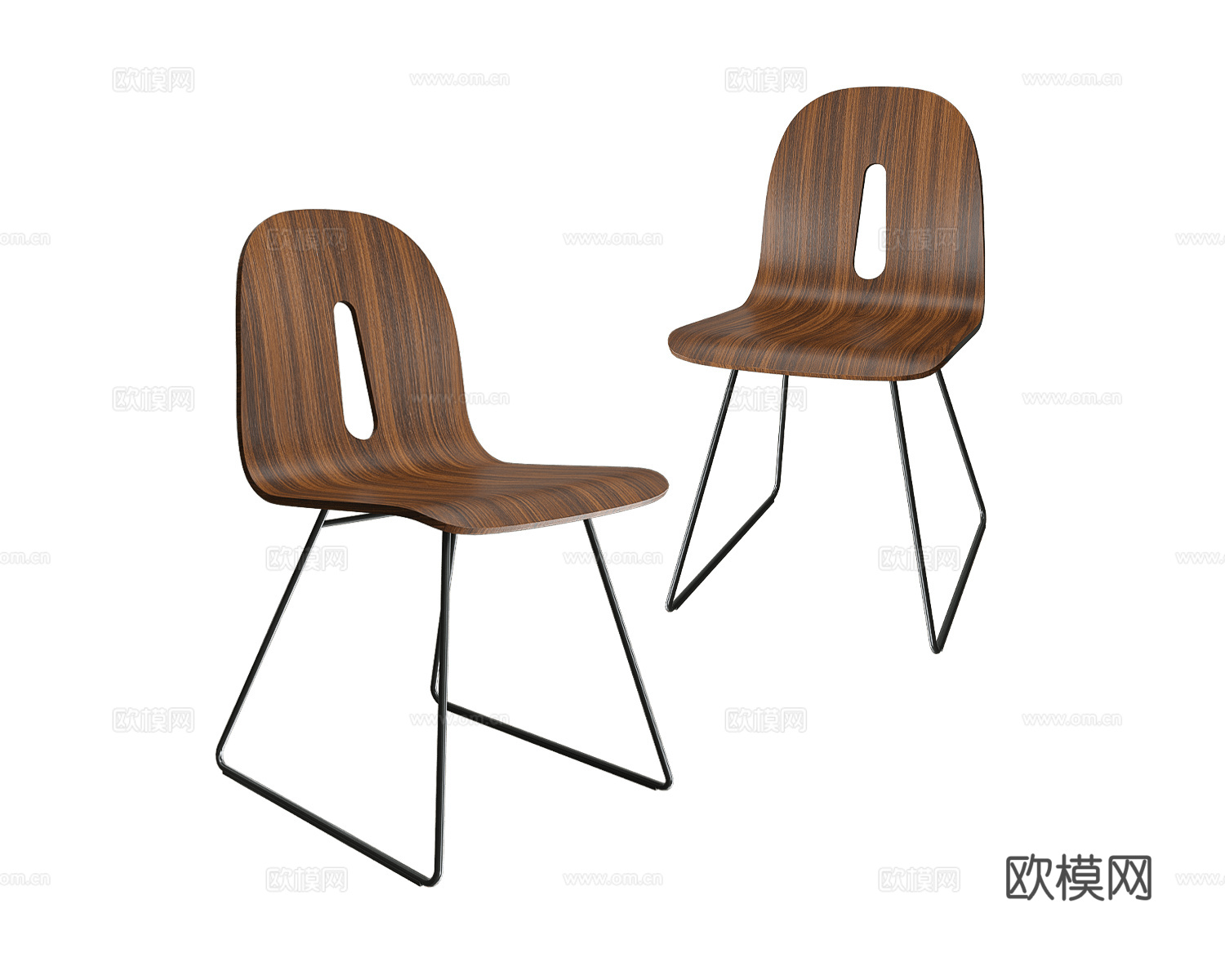 Chairs & More 餐椅3d模型下载