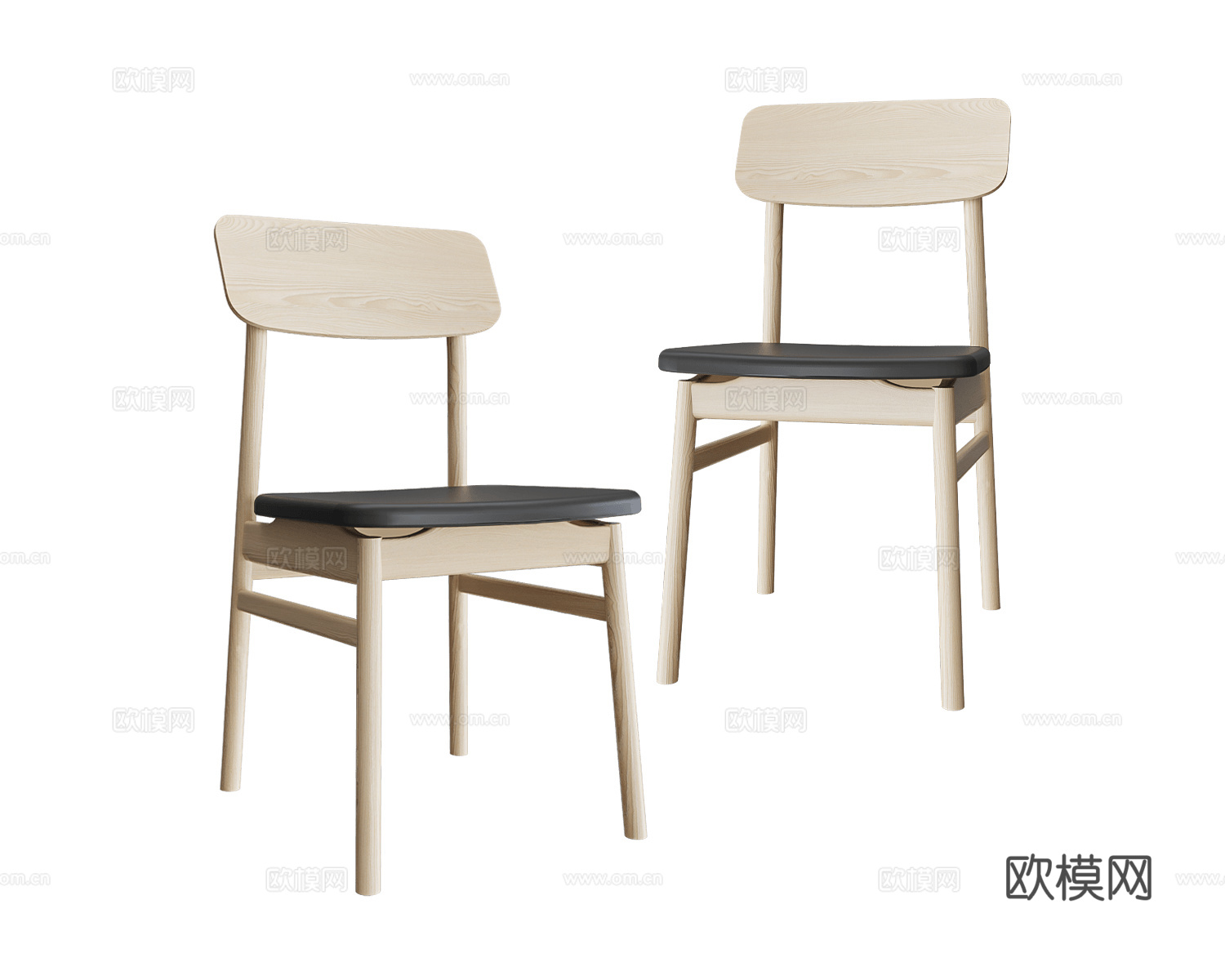 Stolab 餐椅3d模型下载