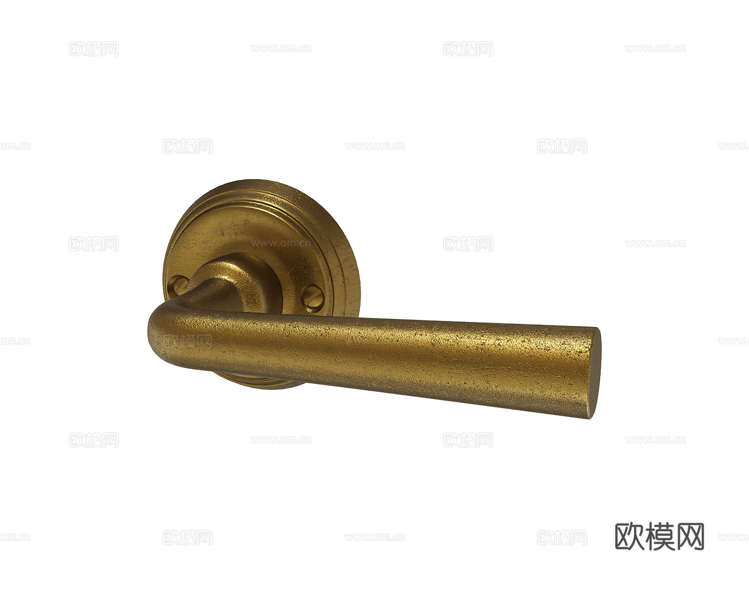 Giara 门把手3d模型下载（渲染图1）