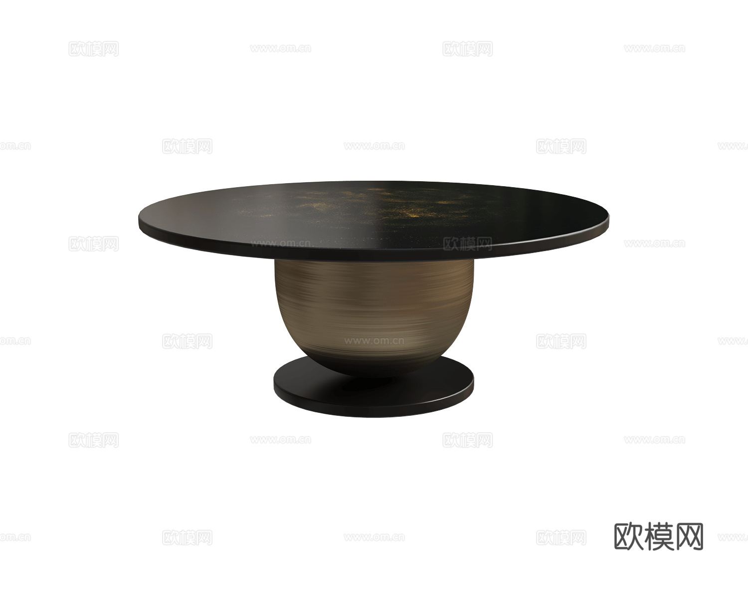 Paolo Castelli 意式圆餐桌3d模型下载（渲染图1）
