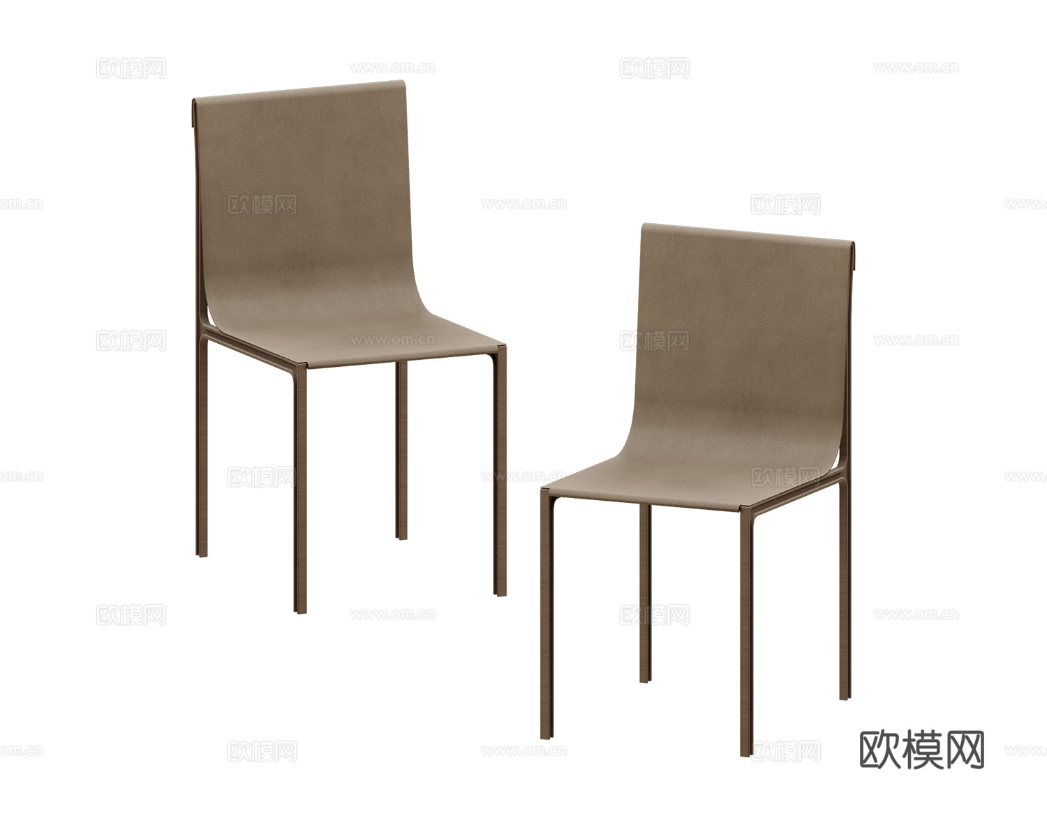 GHIDINI1961 意式餐椅3d模型下载