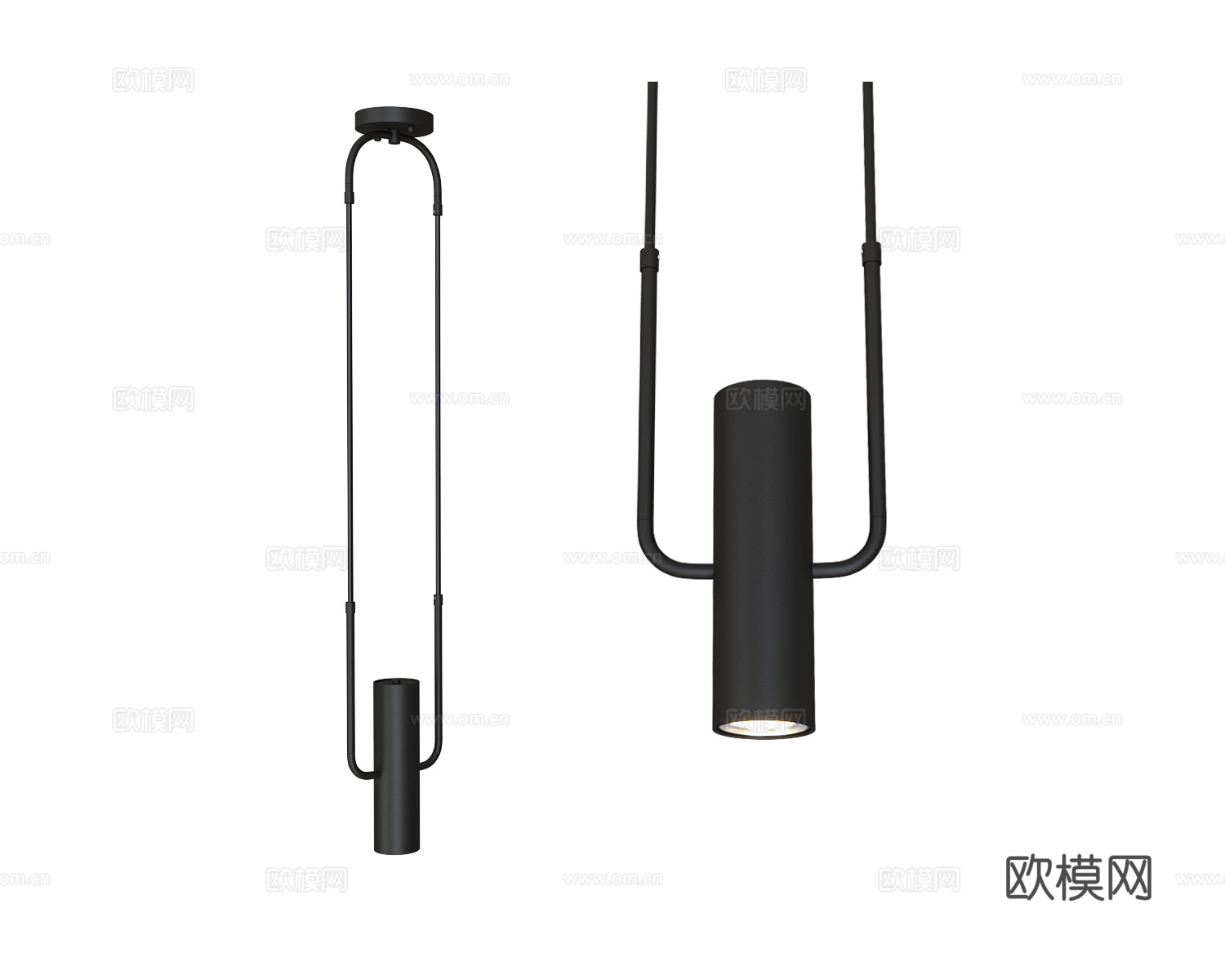 Pikart 吊灯3d模型下载