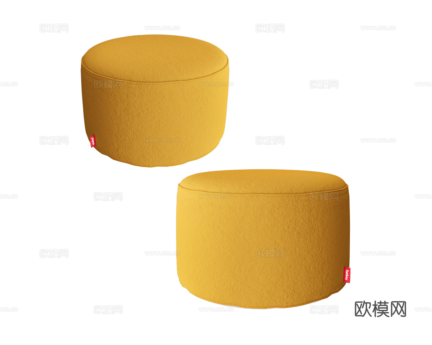 Fatboy 沙发凳3d模型下载