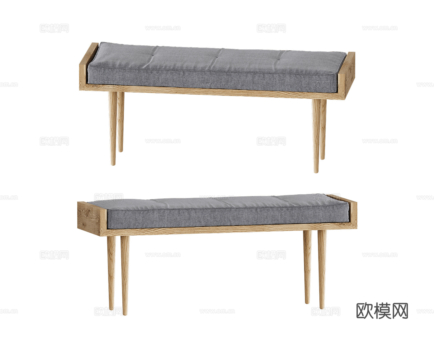 Yaratam Design 长凳3d模型下载