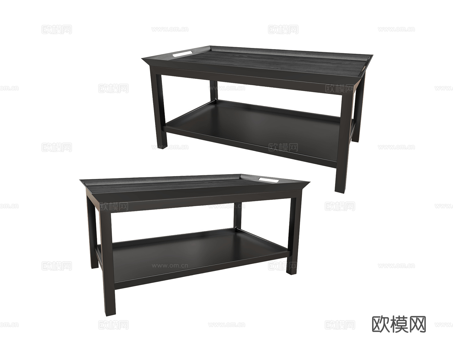 Dantone Home 美式茶几3d模型下载