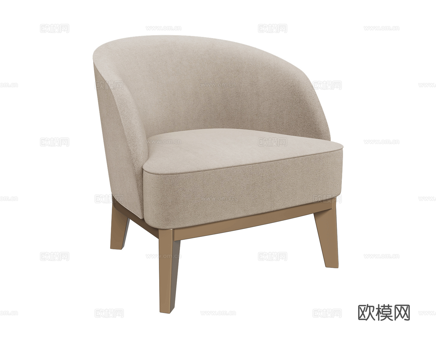 Paolo Castelli 沙发椅3d模型下载