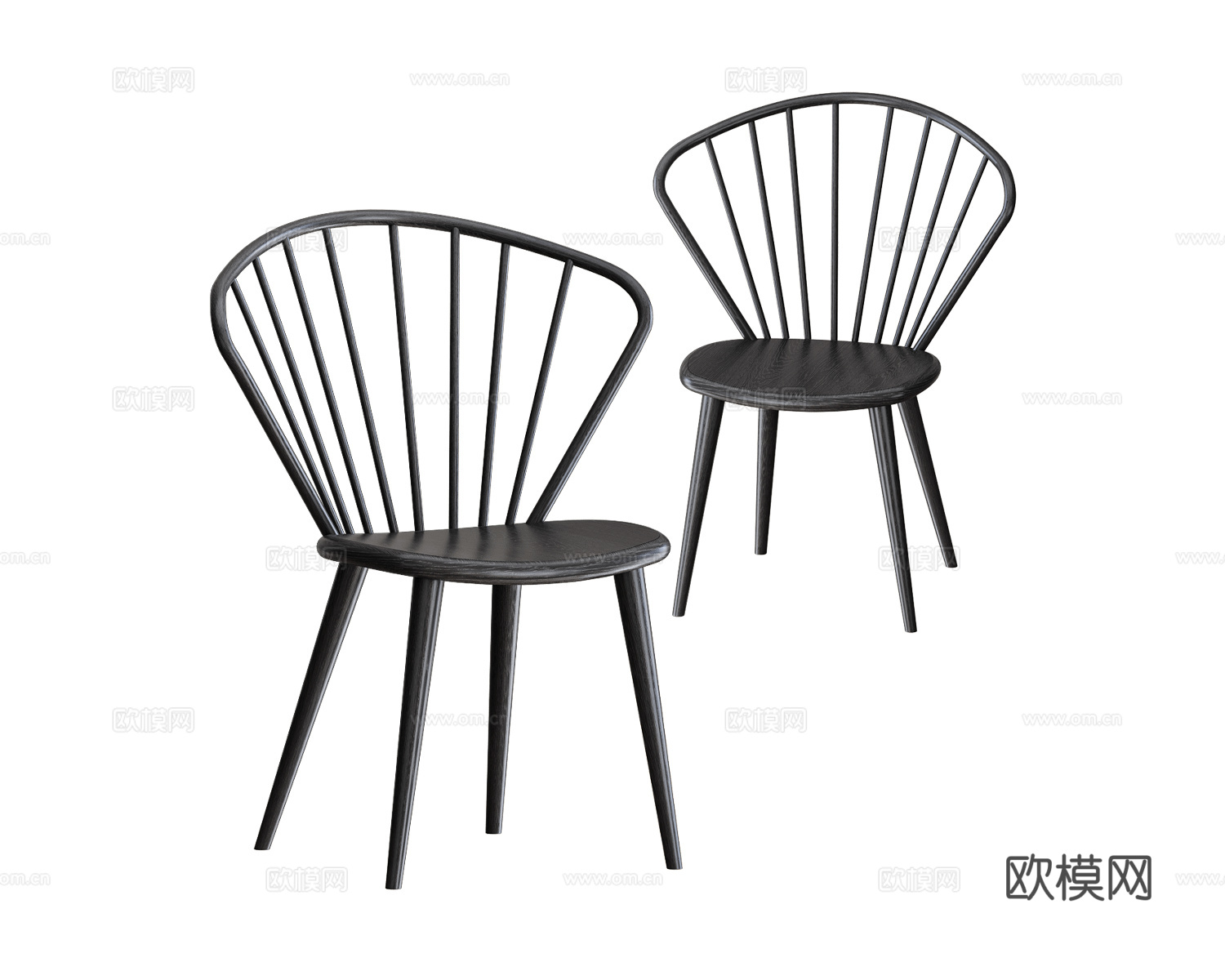 Stolab 餐椅3d模型下载