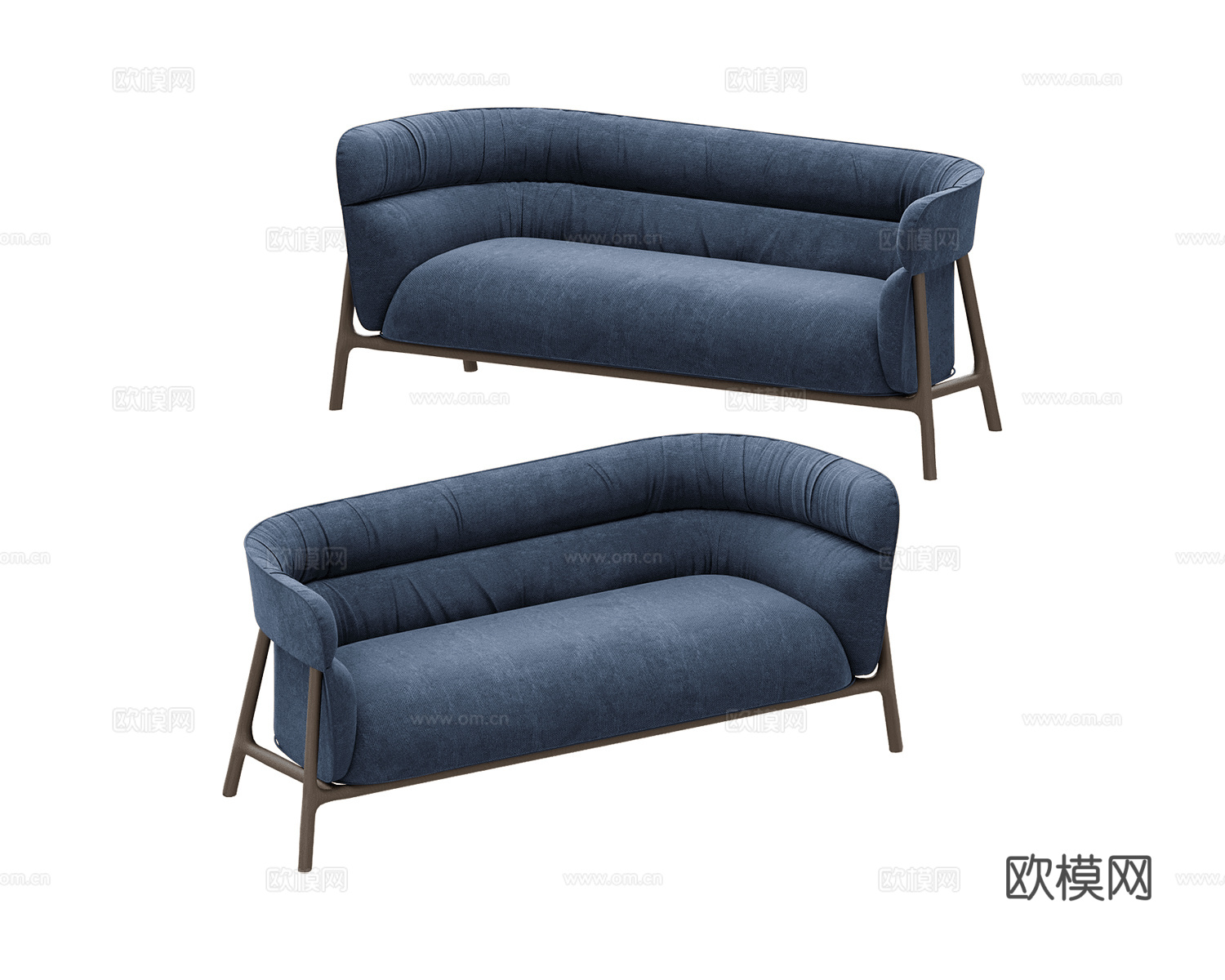 Innova 意式双人沙发3d模型下载