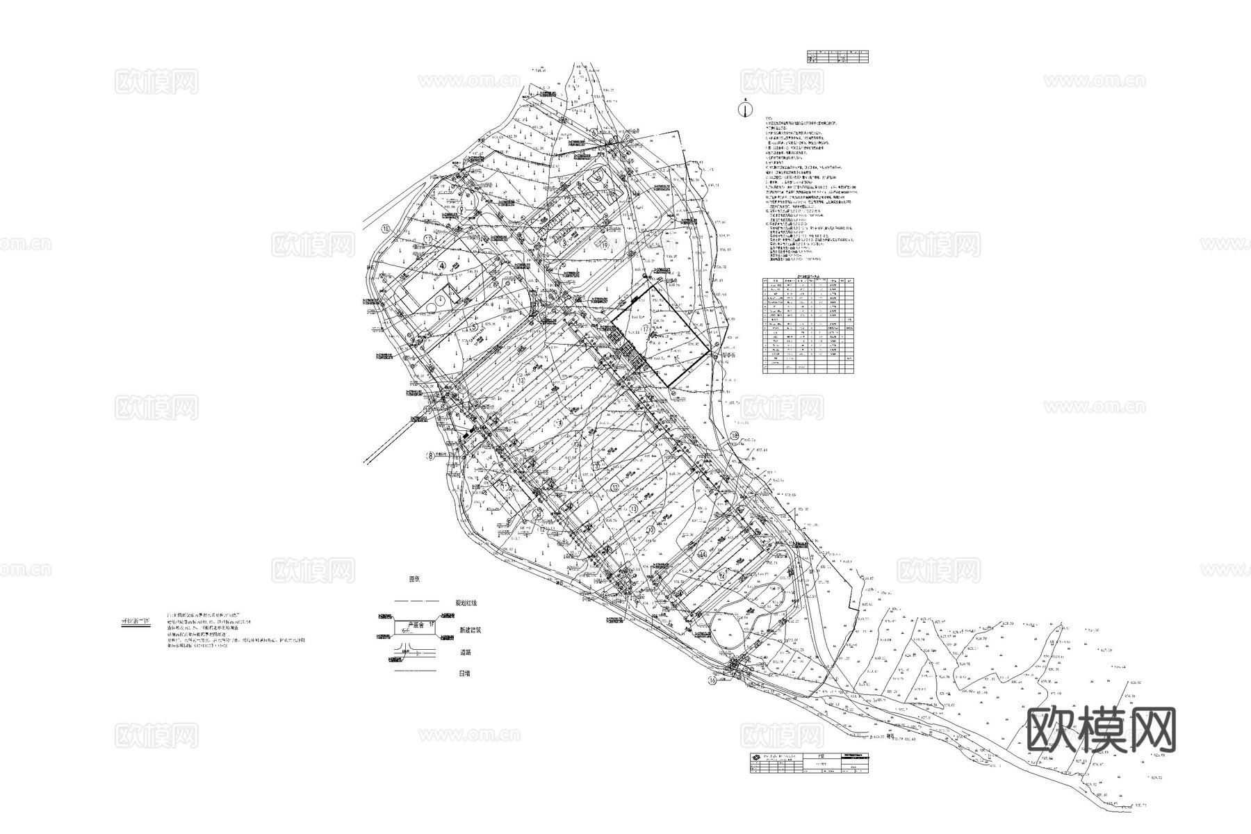 厂房 养鸡场 养殖场 鸡舍 禽类养殖场 鸡圈cad施工图