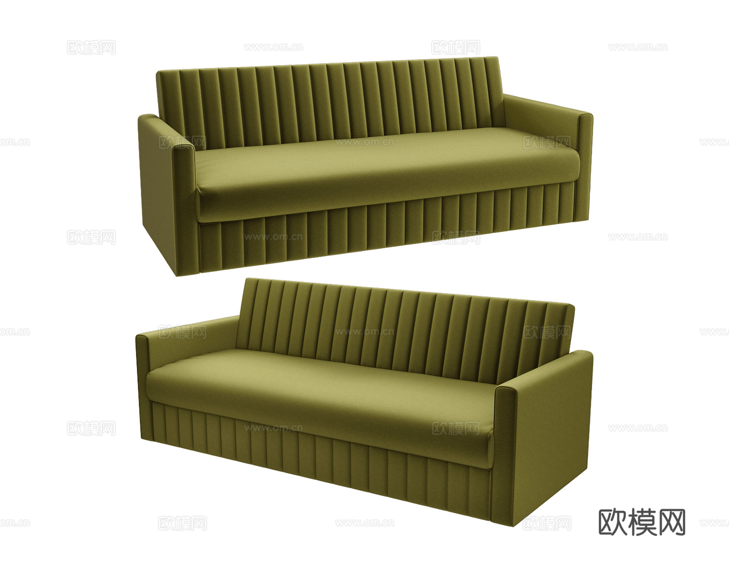 Scandicsofa 双人沙发3d模型下载