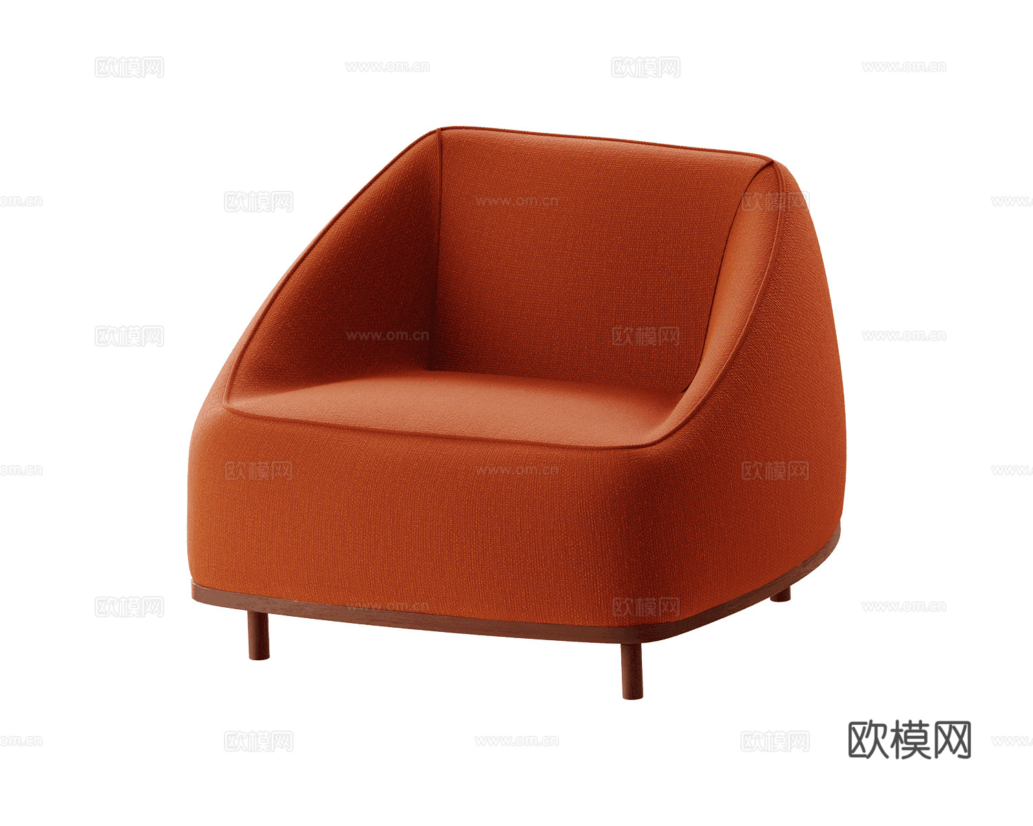 Sancal 单人沙发3d模型下载