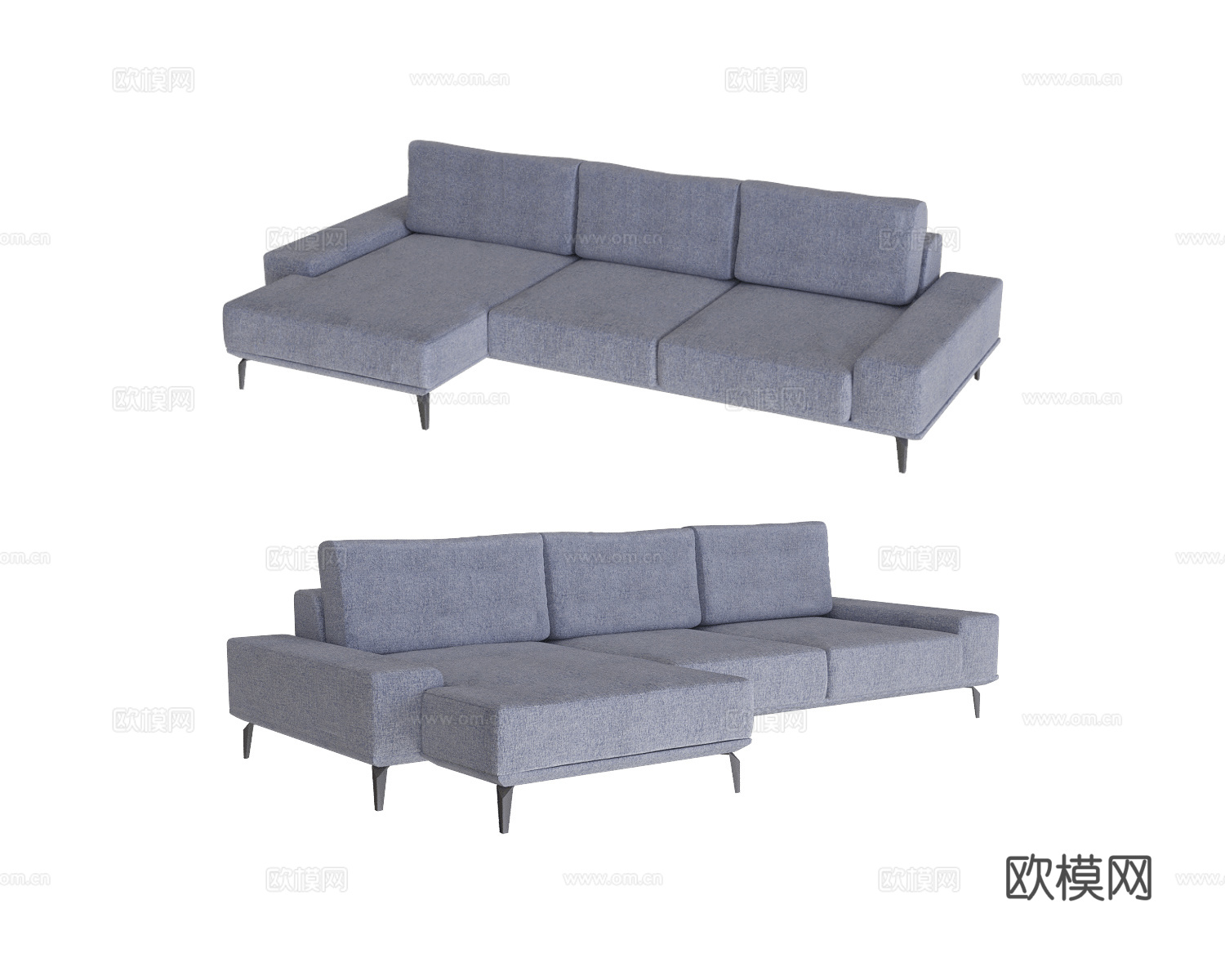 Masterfabrik 转角沙发3d模型下载
