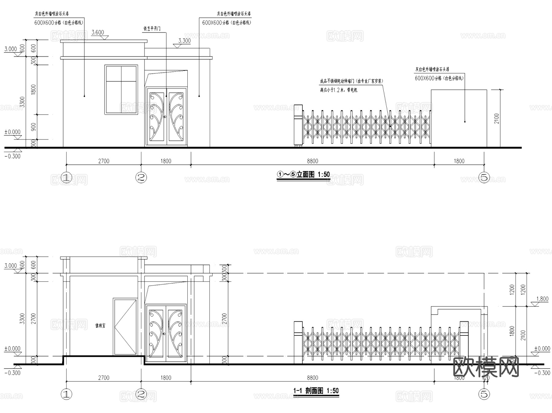 寻甸县金所街道办冷库建筑CAD施工图全套cad施工图
