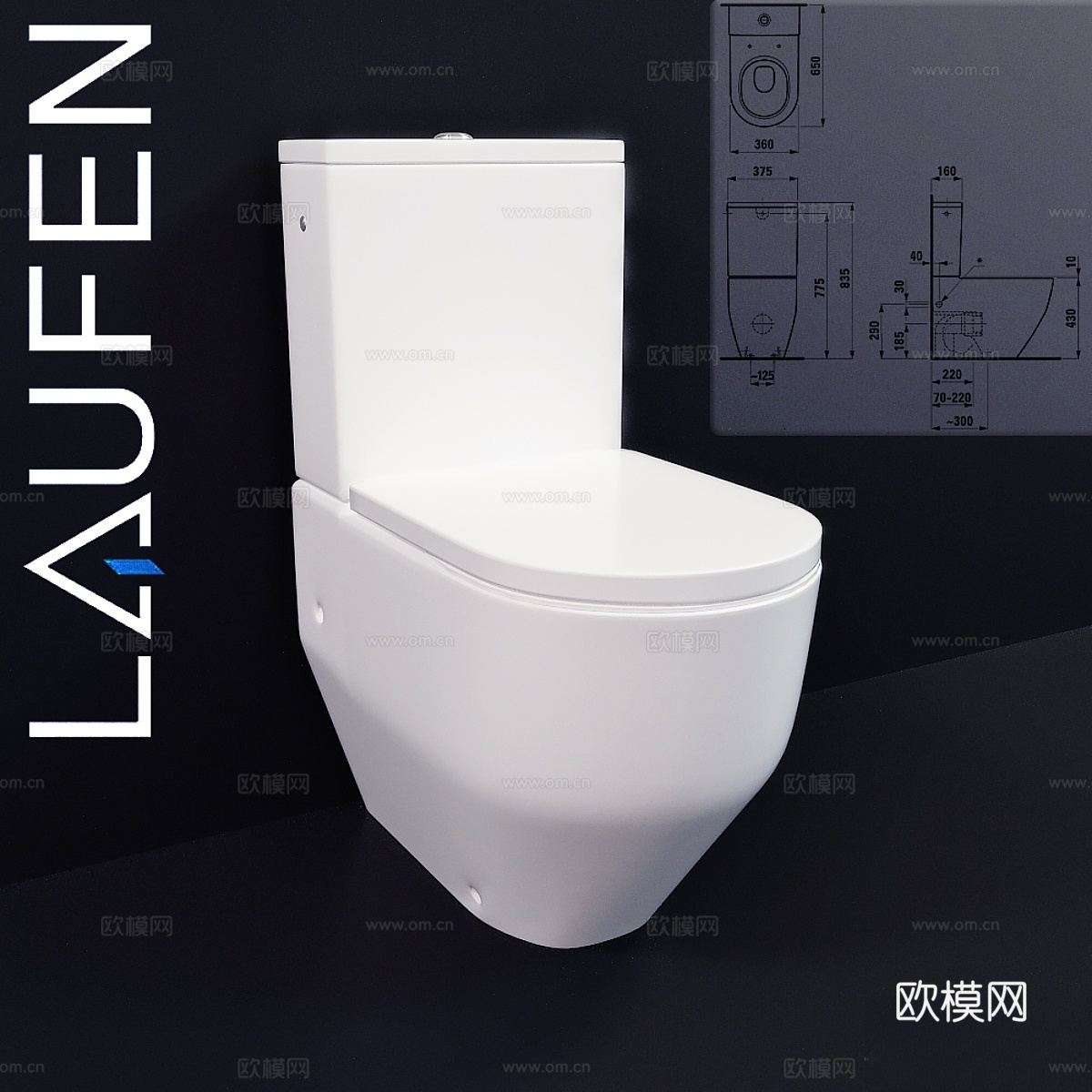 劳芬卫浴3d模型下载