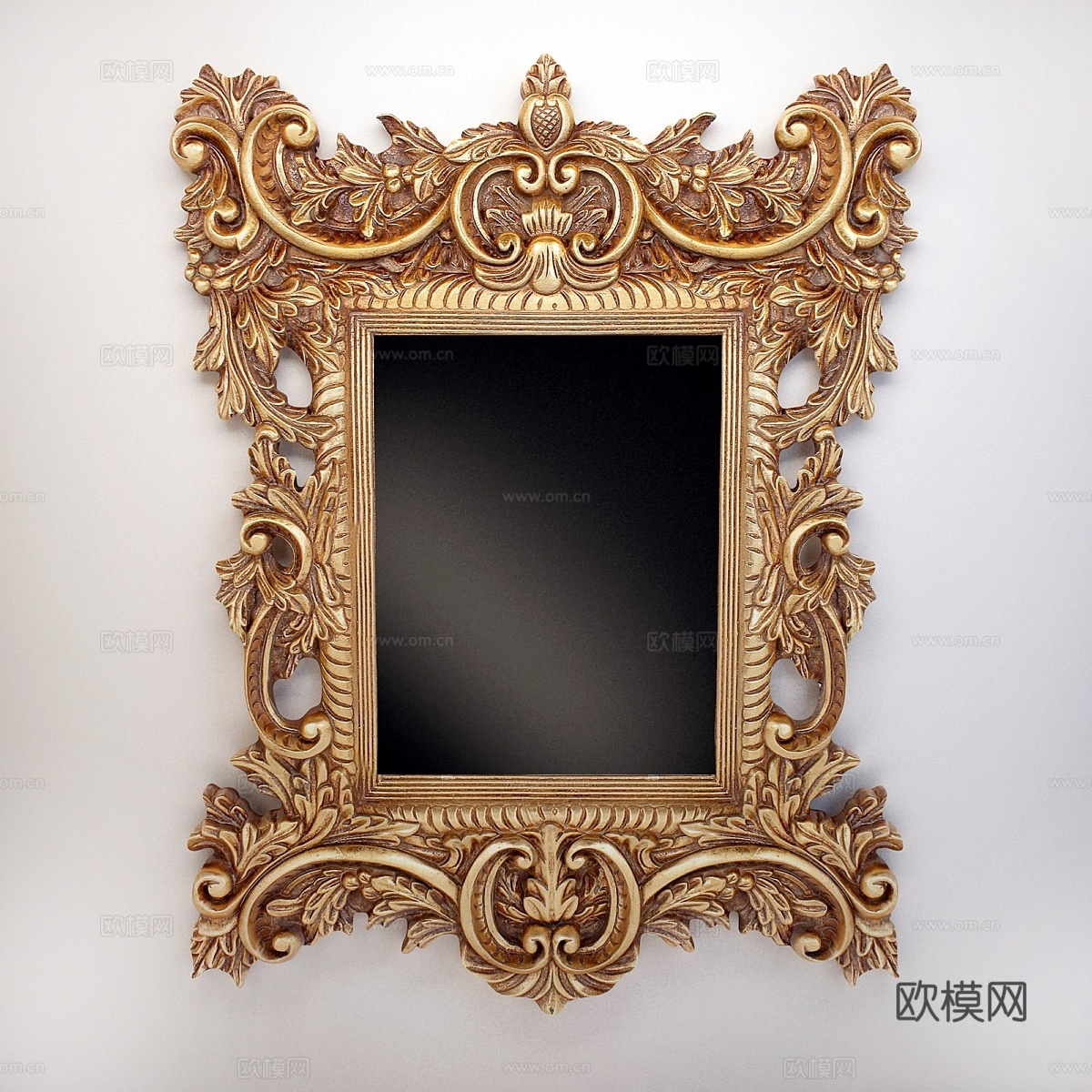 镜子-Flora-3d模型下载