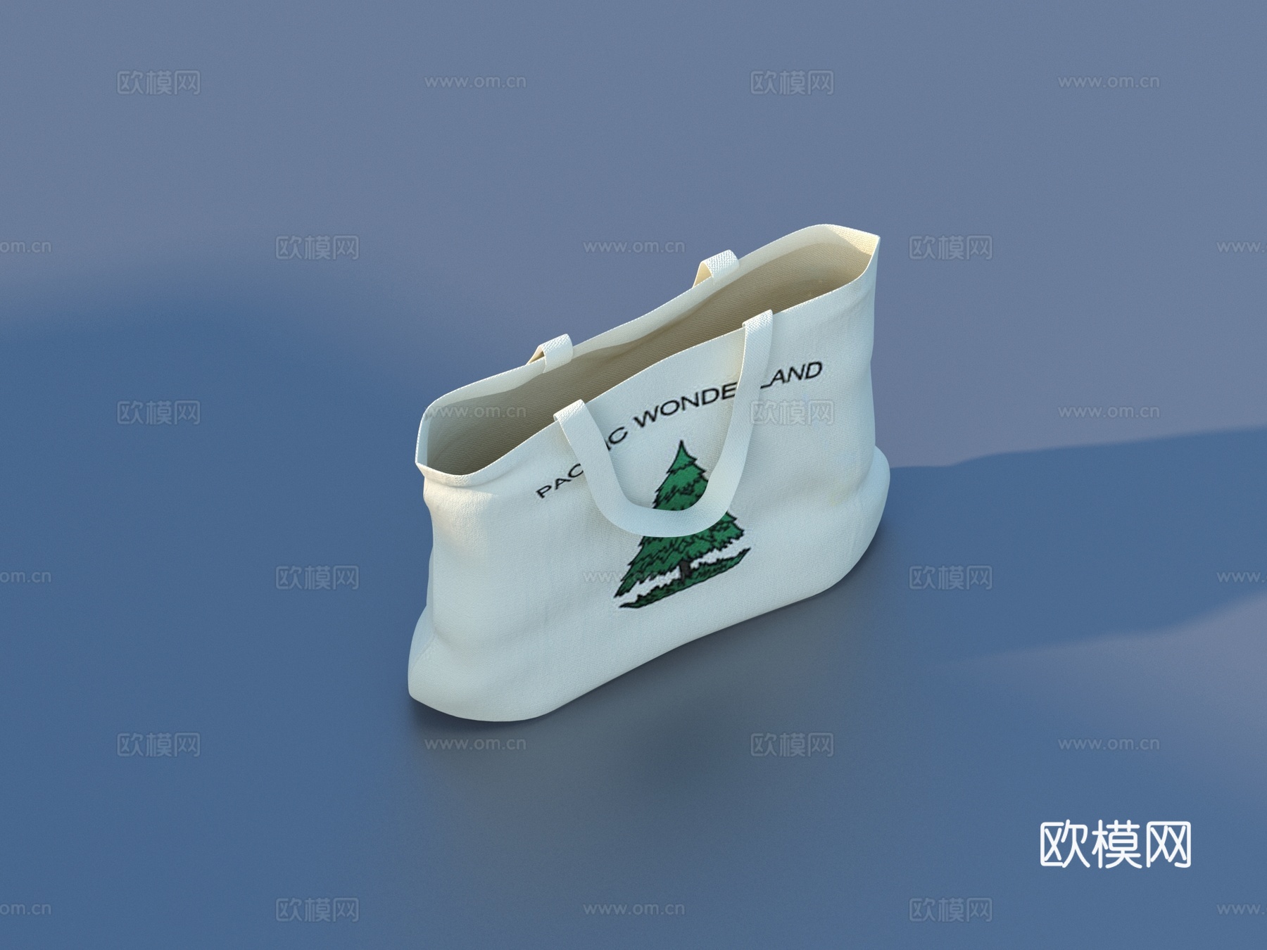 手提包 布包 手提袋3d模型