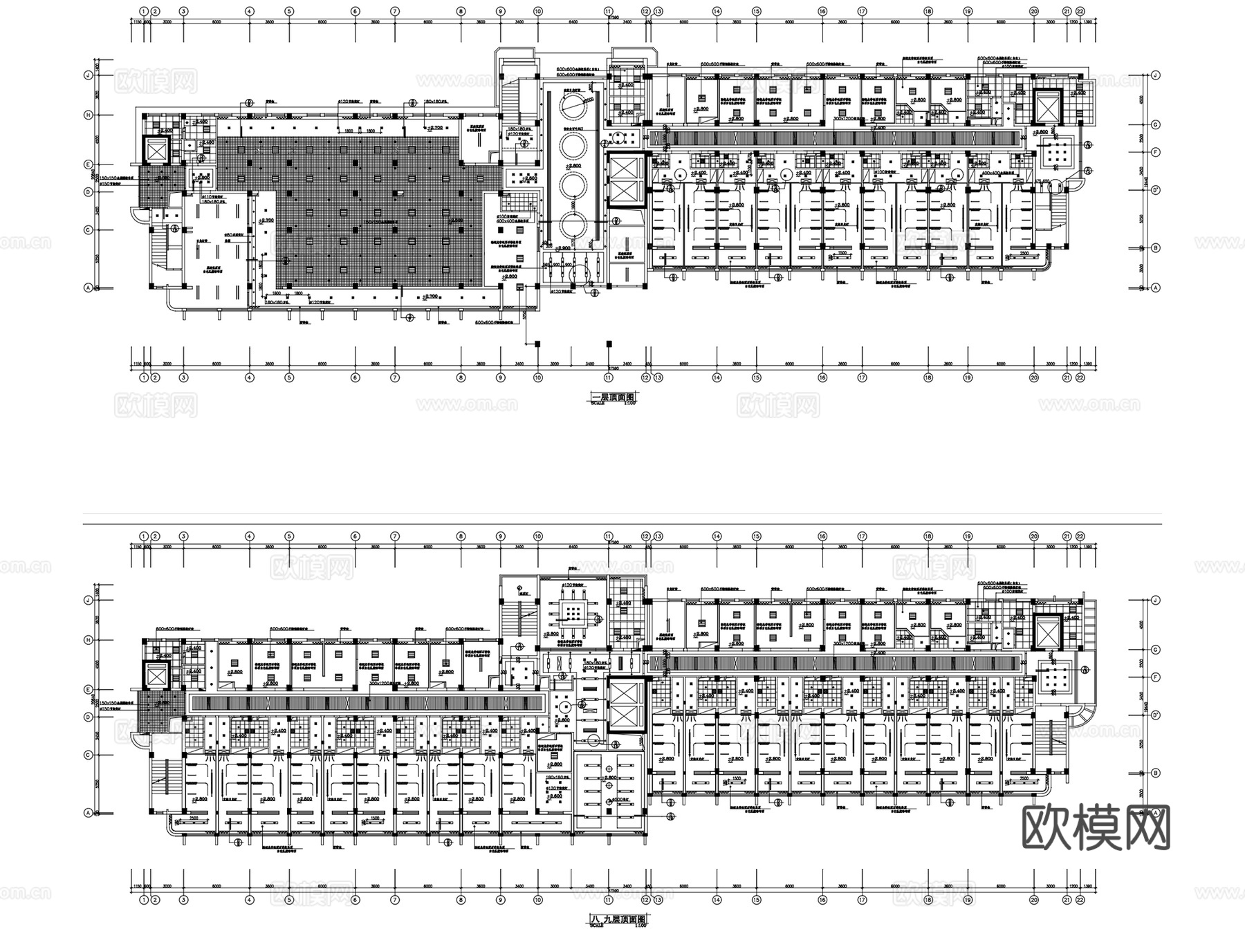 医院疗养院诊所建筑设计CAD施工图集cad施工图