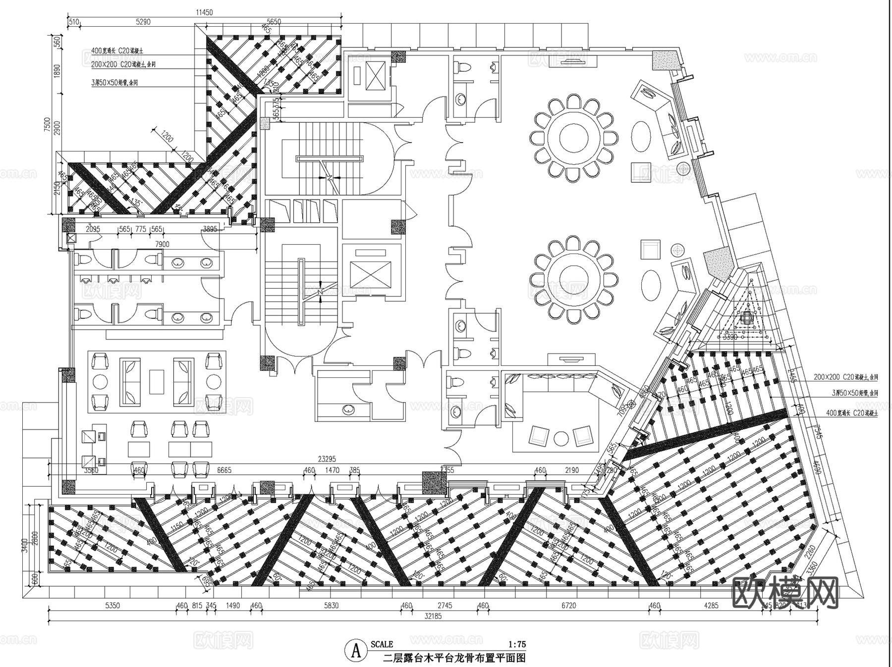 成都新希望D10示范区景观CAD施工图全套+文本+SU模型cad施工图