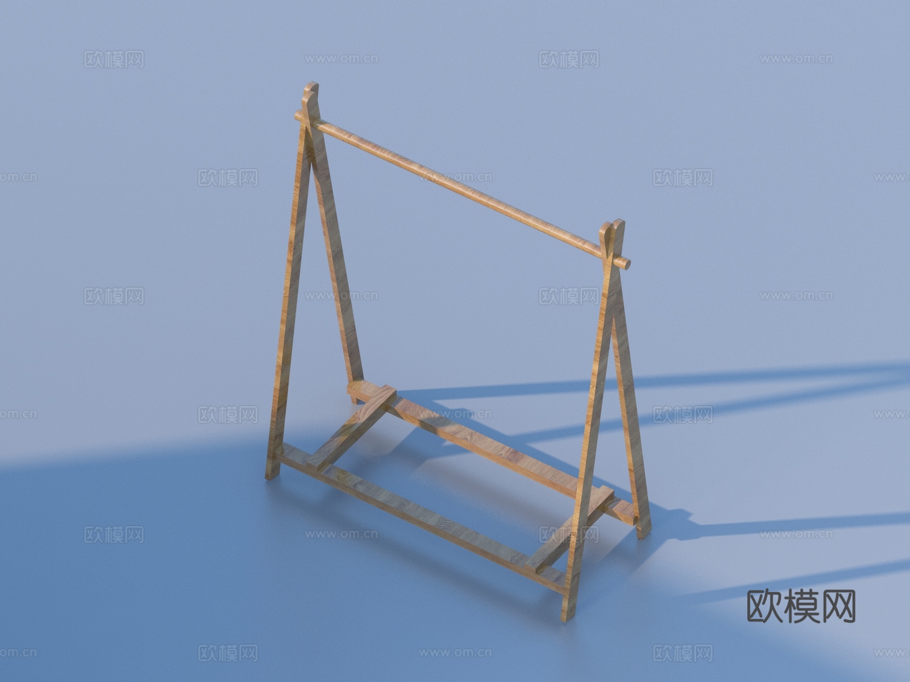 挂衣架 置物架3d模型