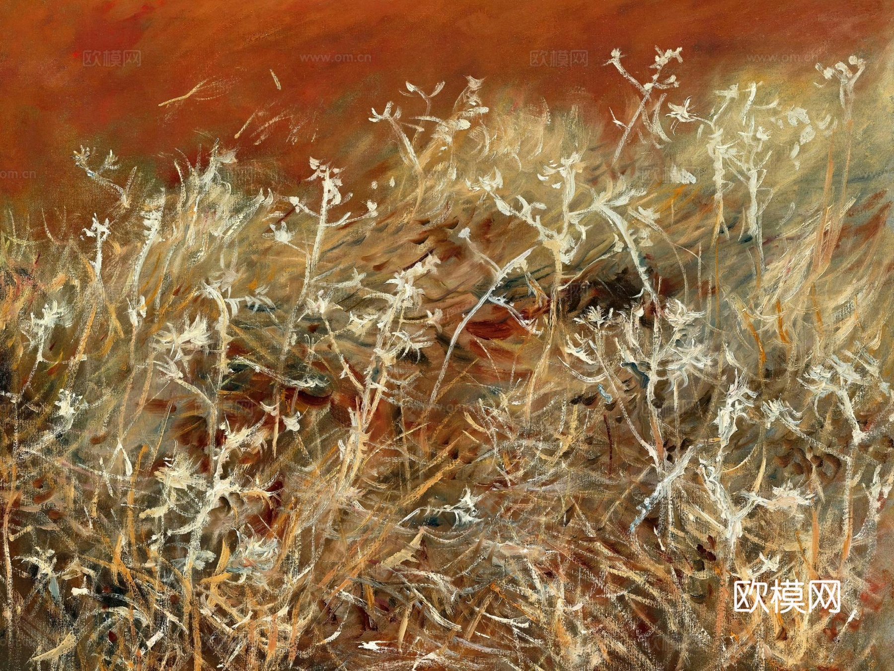 中古风现代复古挂画 简约挂画 艺术挂画 彩色挂画