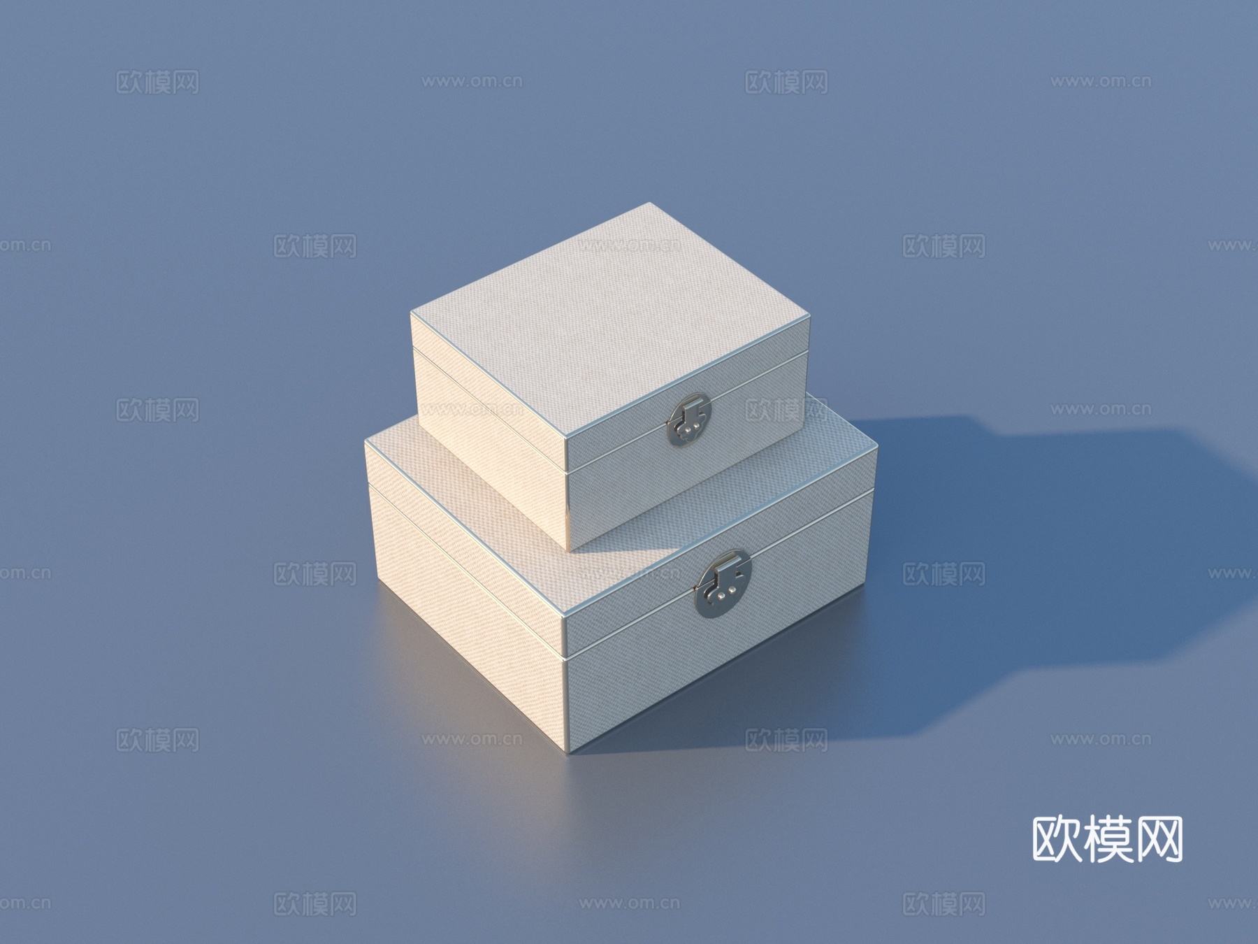 收纳盒 纸盒 包装盒3d模型