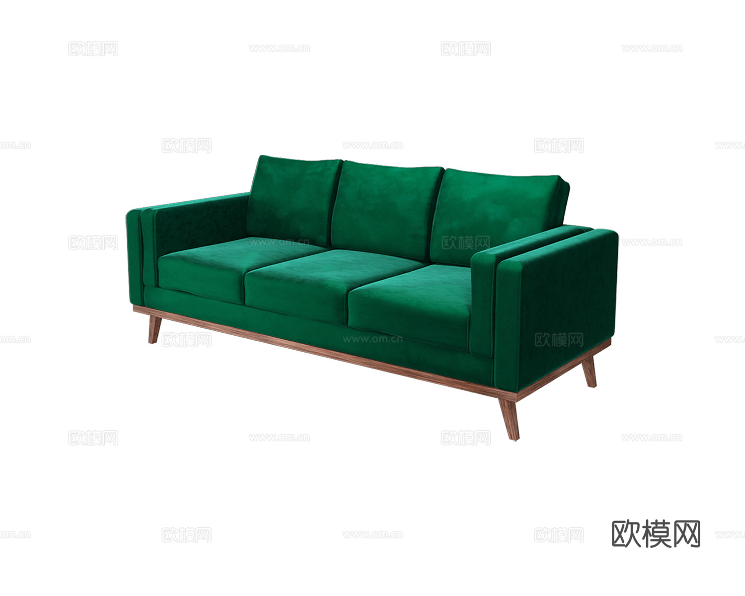 Scandicsofa 三人沙发3d模型下载（渲染图1）