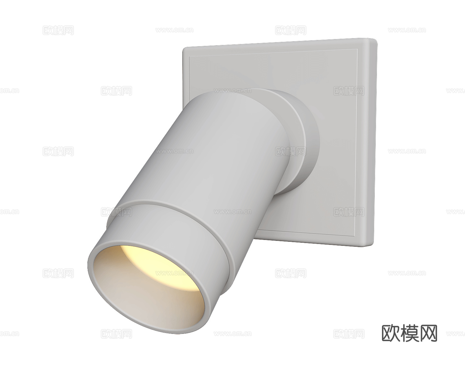 Jung 壁灯3d模型下载（渲染图1）