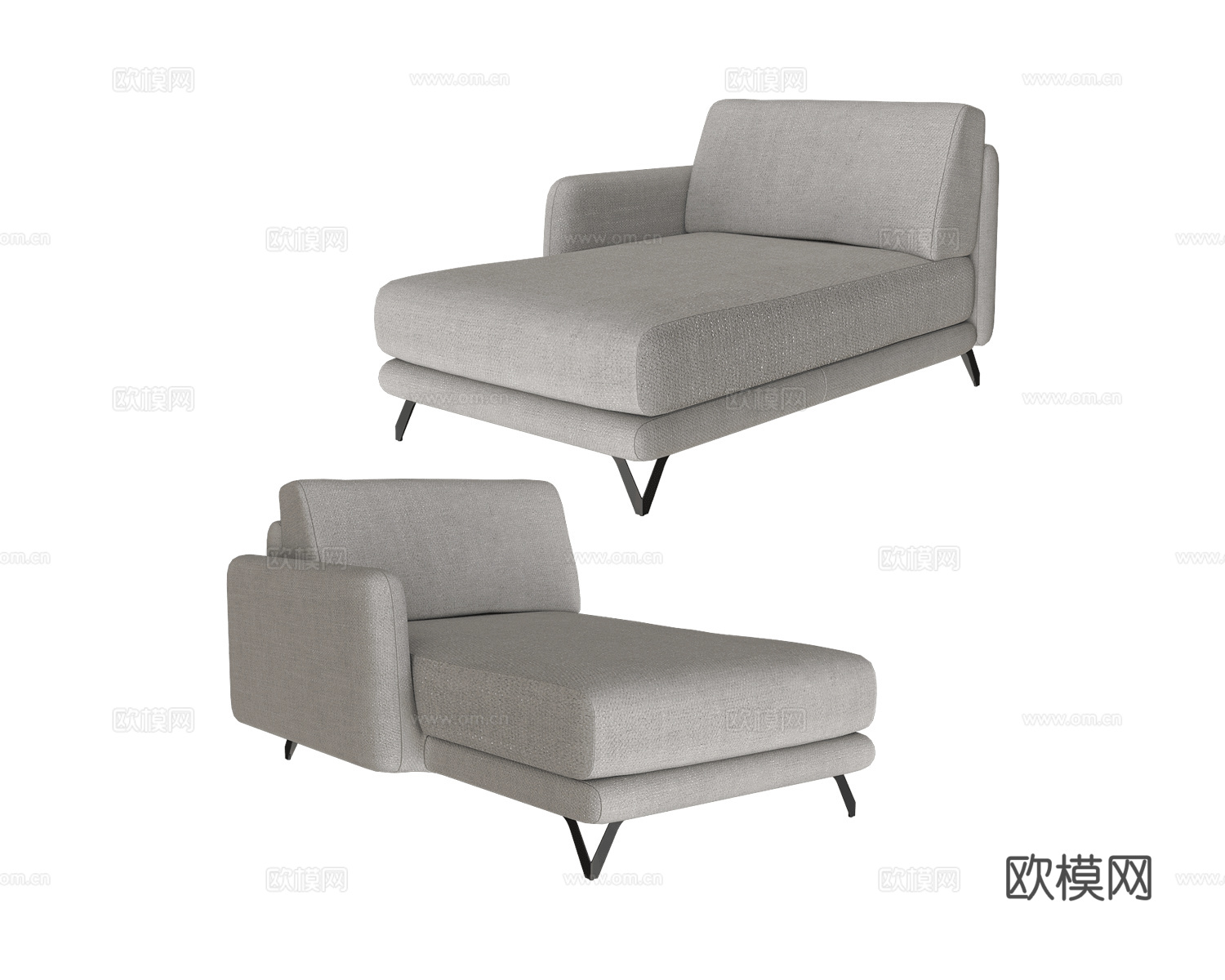 Doimo Salotti 贵妃椅3d模型下载