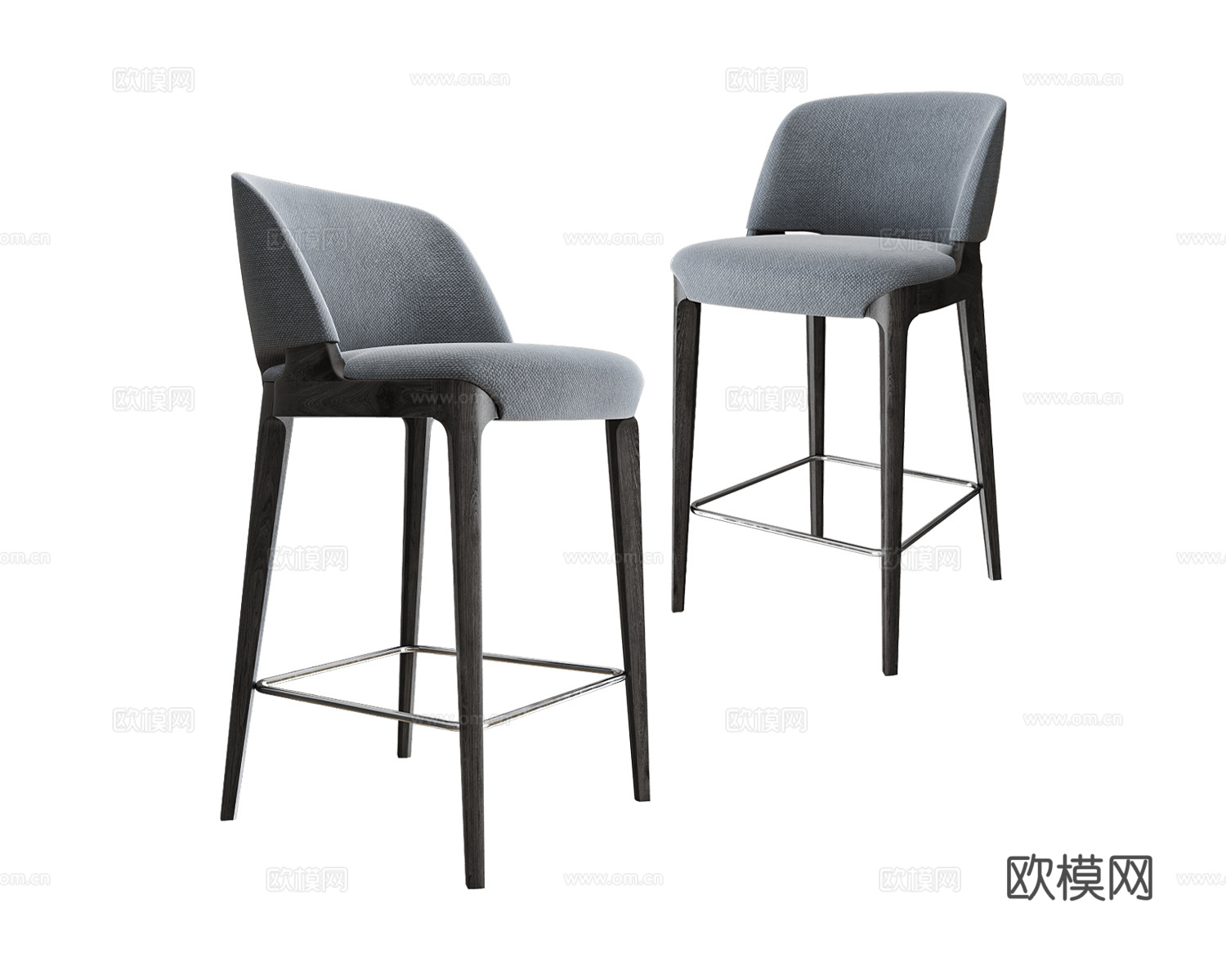 KRISTIE 吧椅3d模型下载