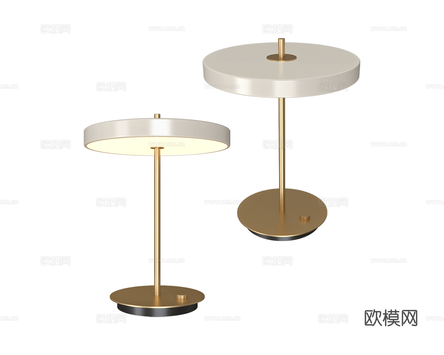 UMAGE 意式台灯3d模型下载