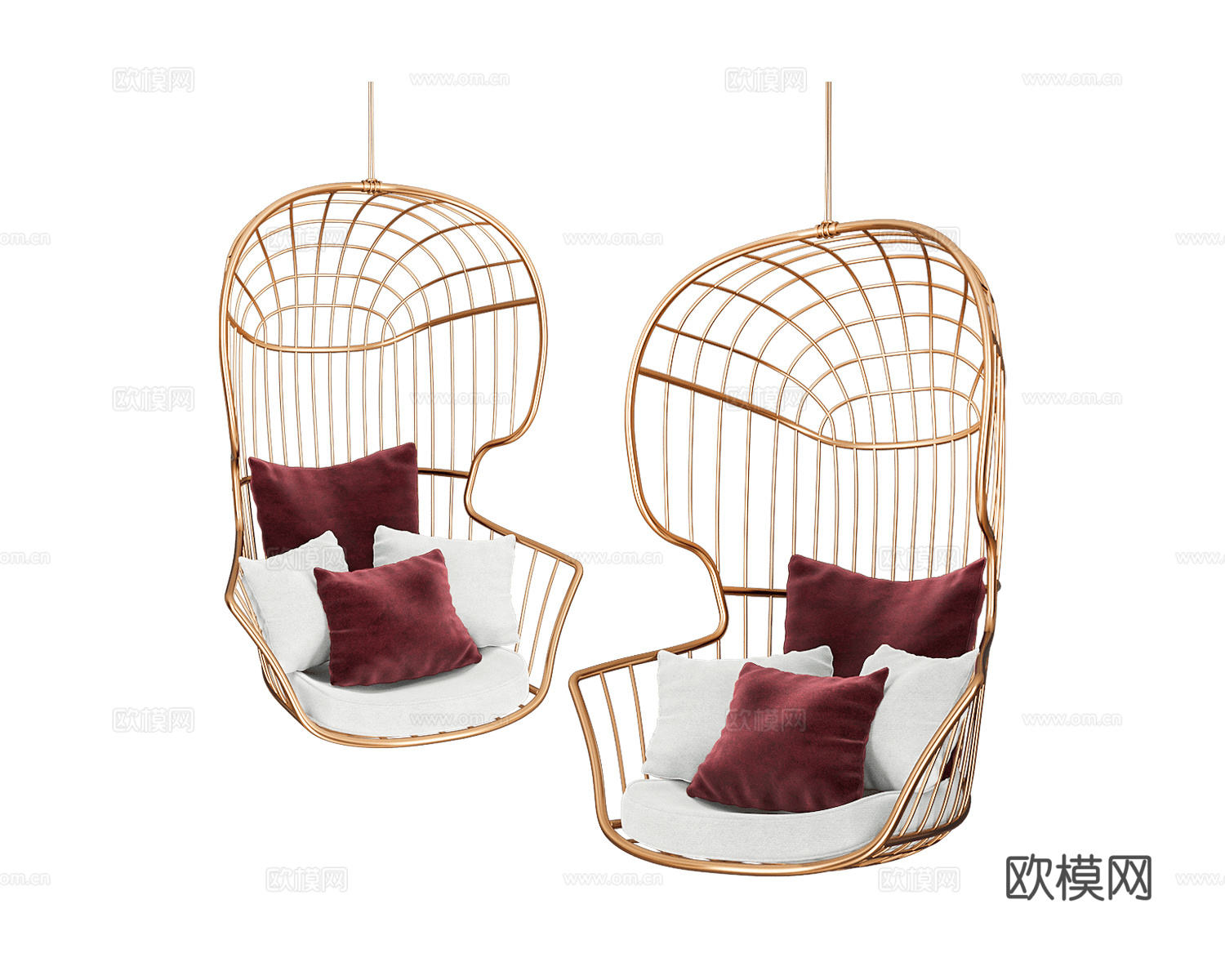 Myface 中古风千秋 吊椅3d模型下载