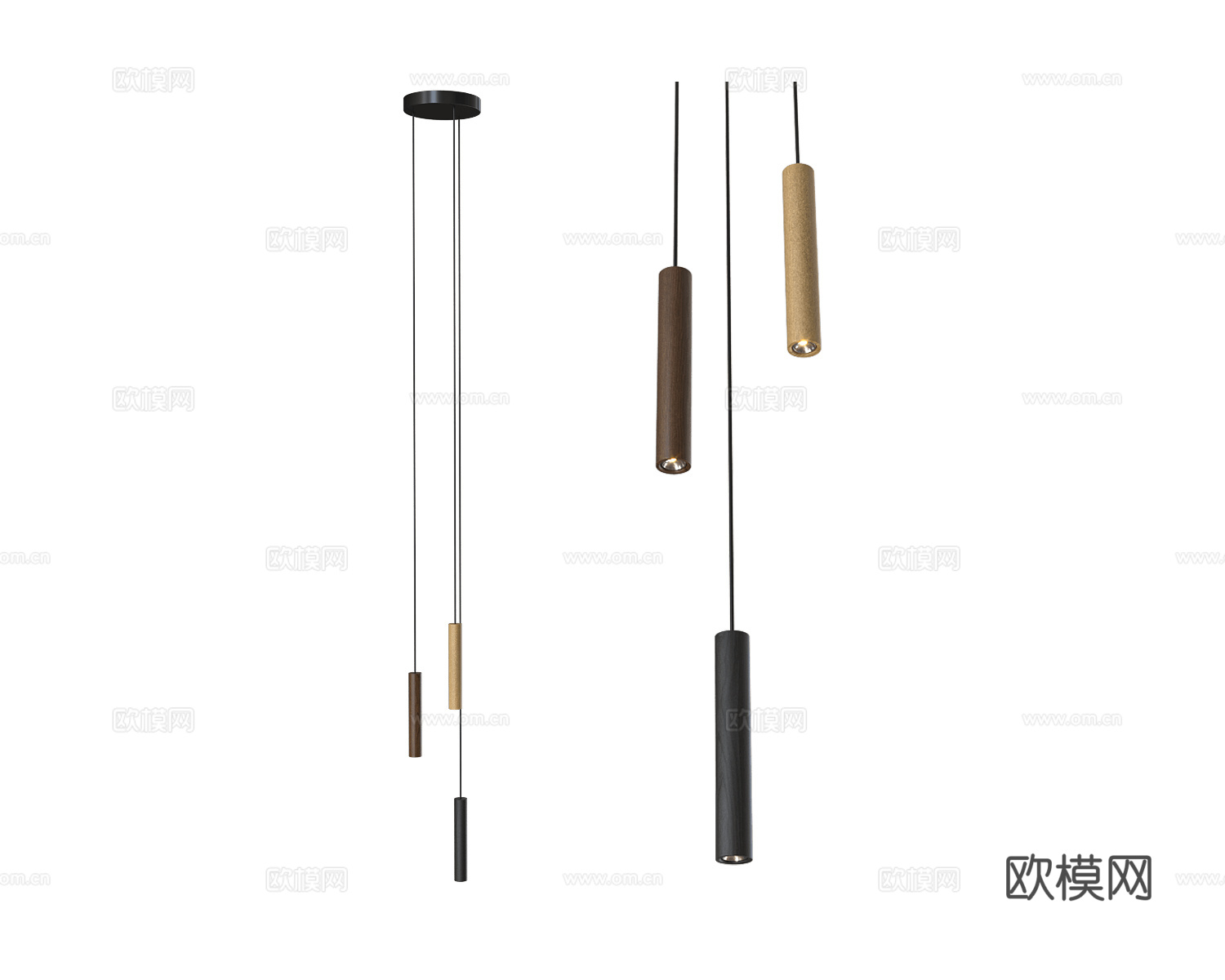 UMAGE 小吊灯3d模型下载