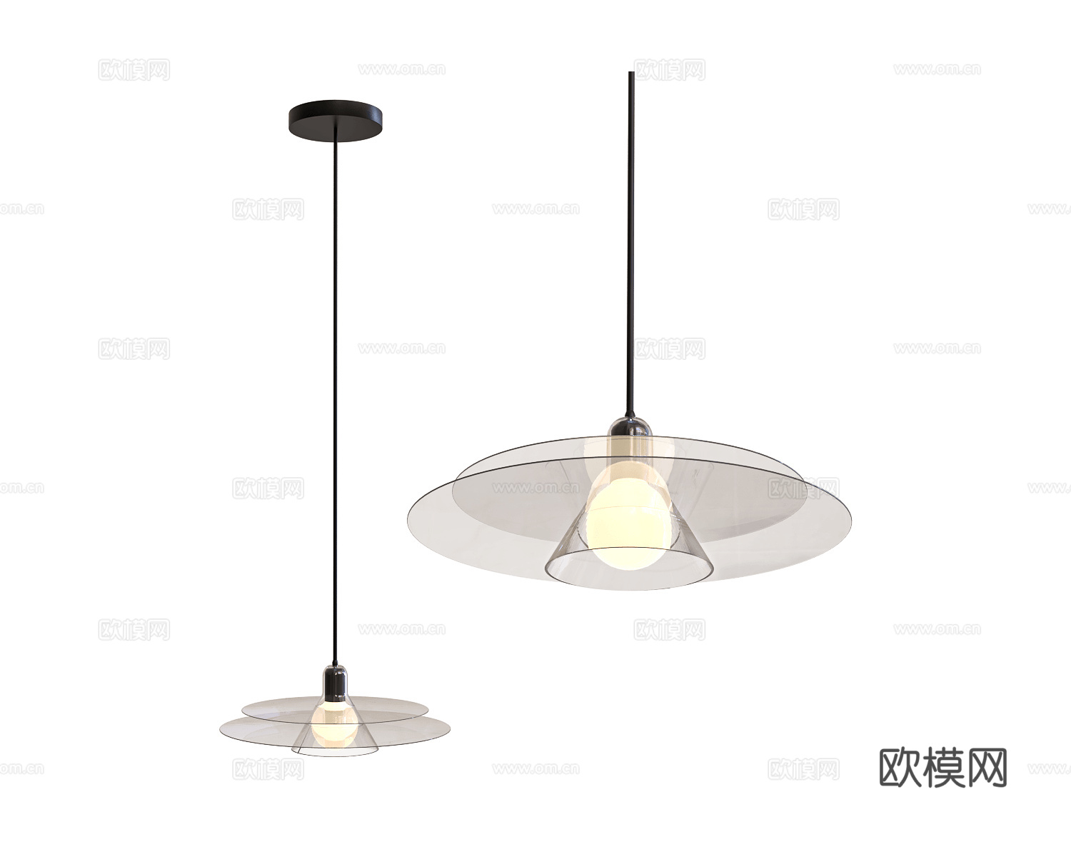 La Chance 小吊灯3d模型下载