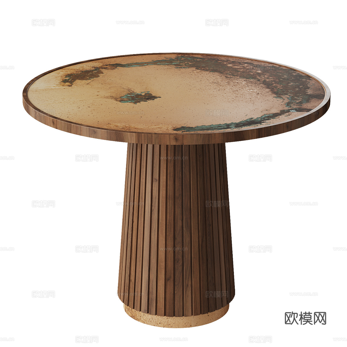 北欧简约茶几 茶几 简约茶几 木质茶几3d模型下载