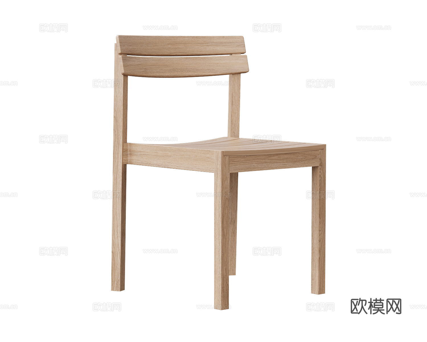 Skargaarden 原木风餐椅3d模型下载