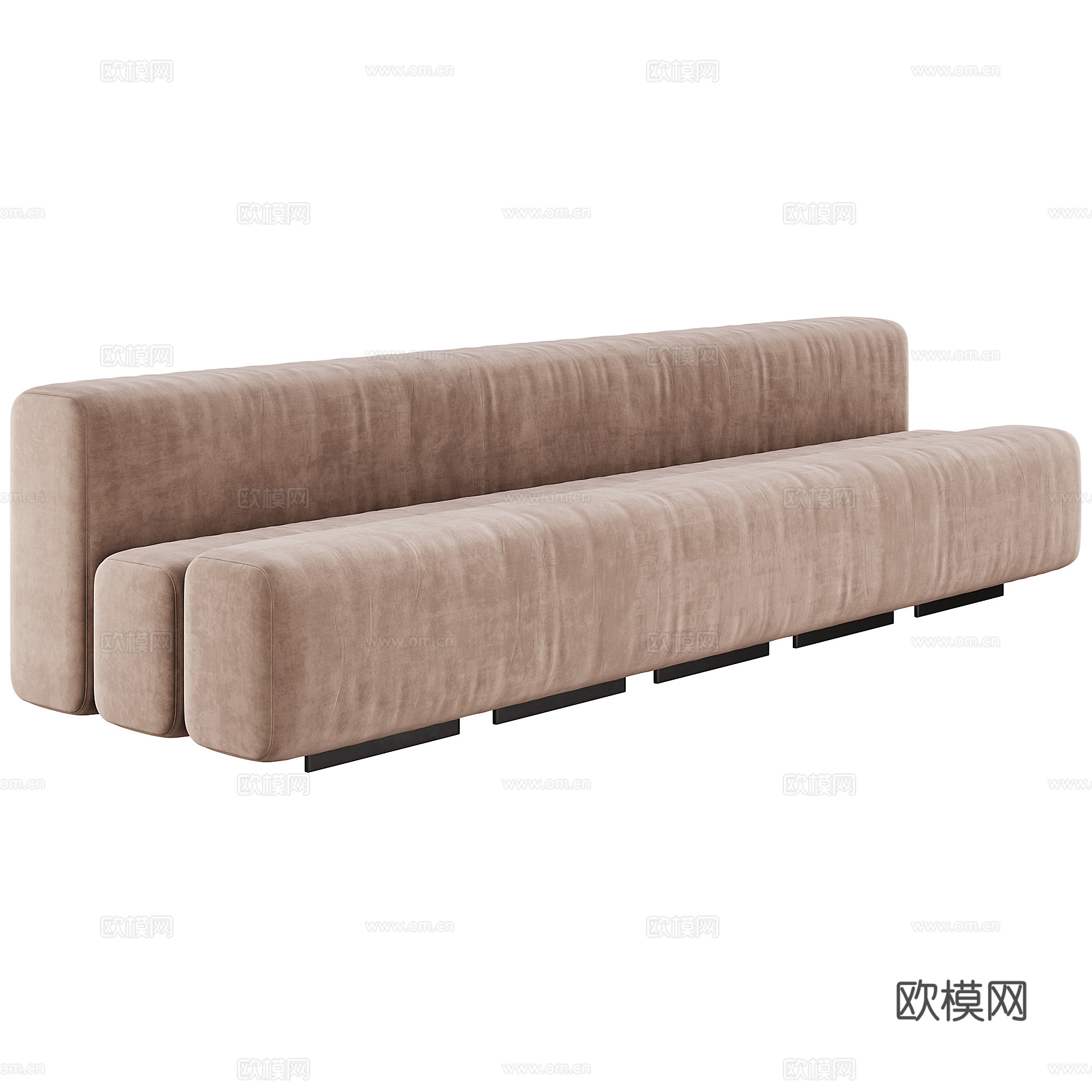 Lacividina现代沙发  组合沙发 布艺沙发 多人沙发3d模型下载（渲染图3）