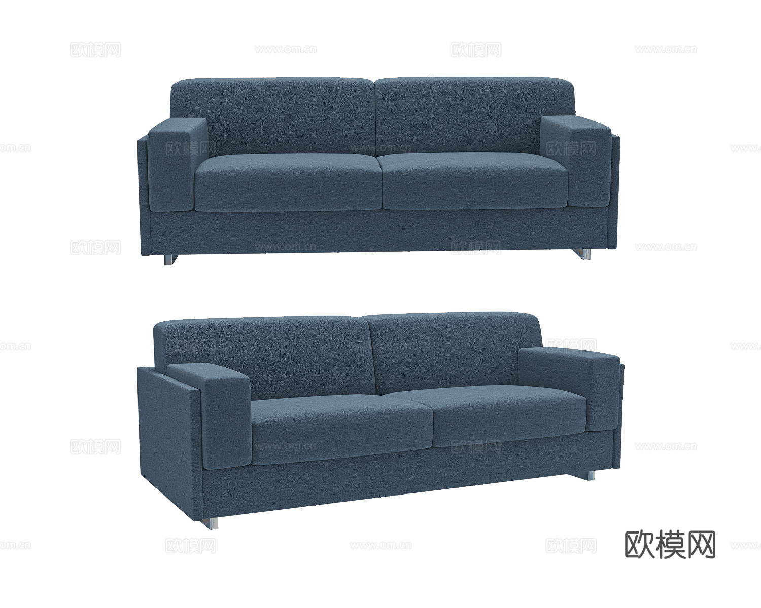 Campeggi 双人沙发3d模型下载