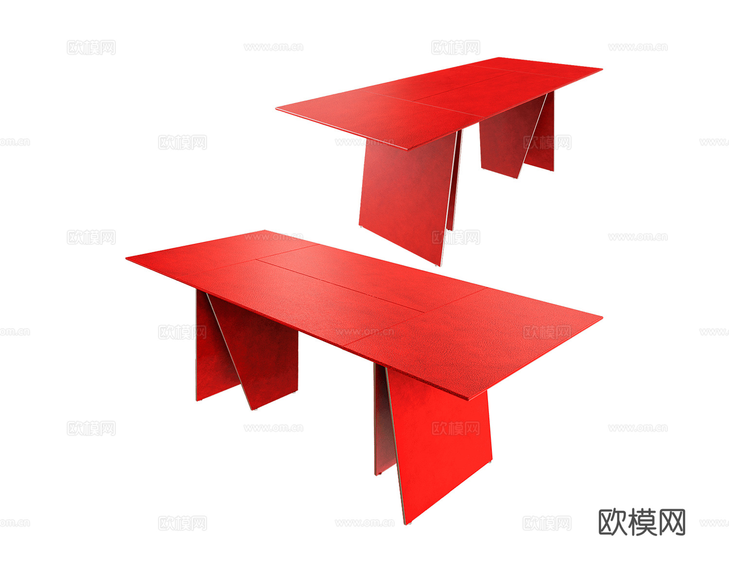 Polflex 意式餐桌3d模型下载