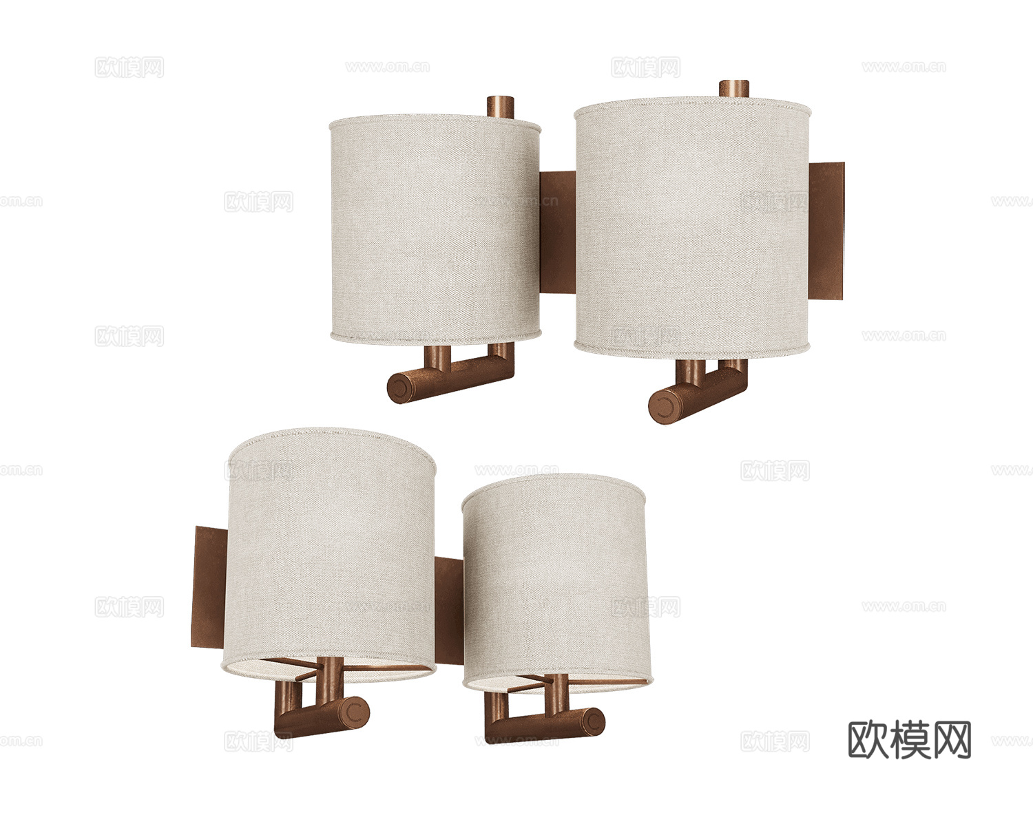 CPRN HOMOOD 意式壁灯3d模型下载