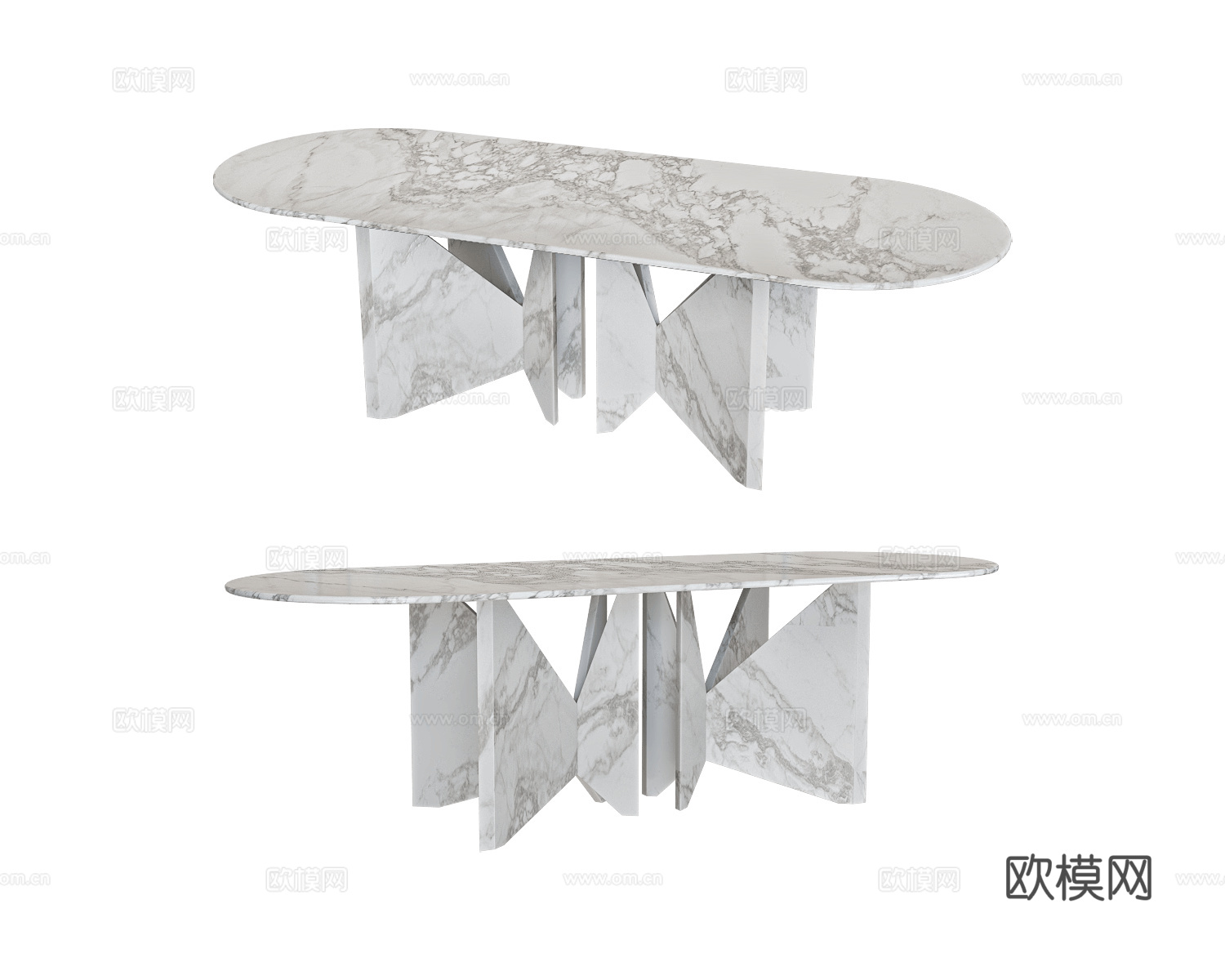 La Chance 意式餐桌3d模型下载