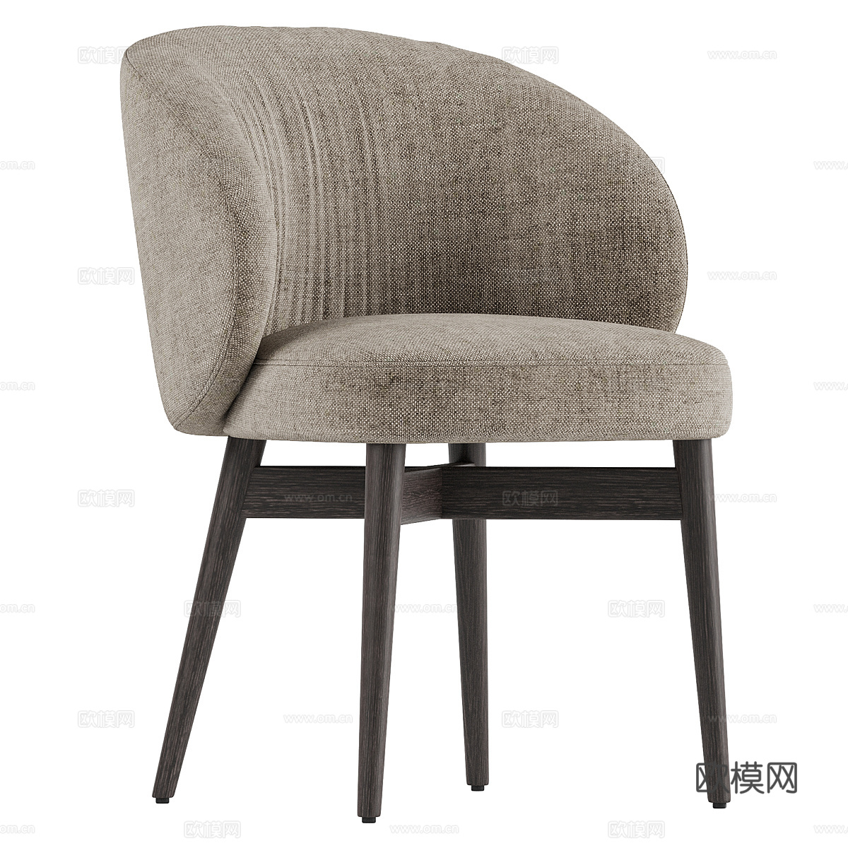 现代意式 Domkapa Norah 椅子3d模型下载（渲染图2）