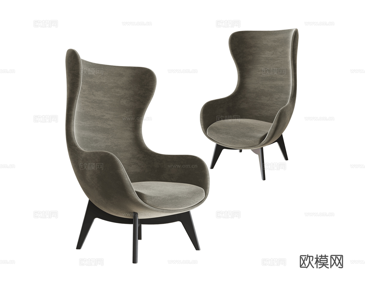 Piermaria 意式休闲椅3d模型下载