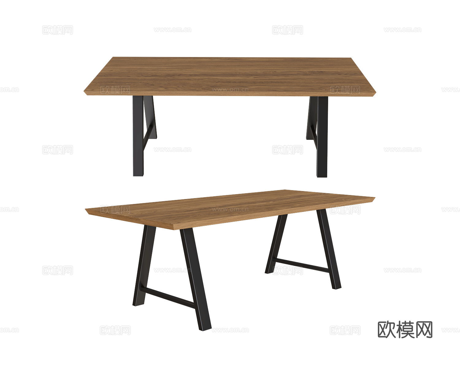 Vincent Sheppard 原木风餐桌3d模型下载